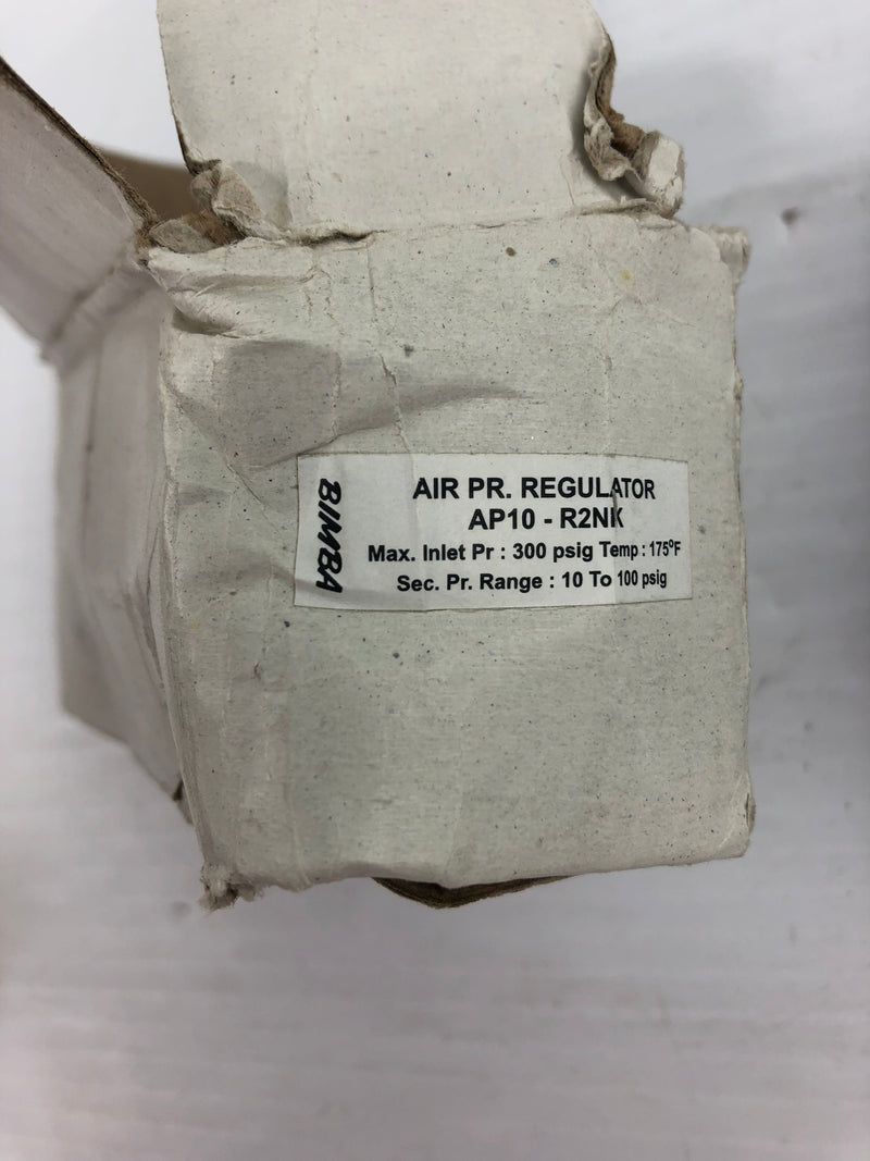 Bimba AP10-R2NK Air Pressure Regulator