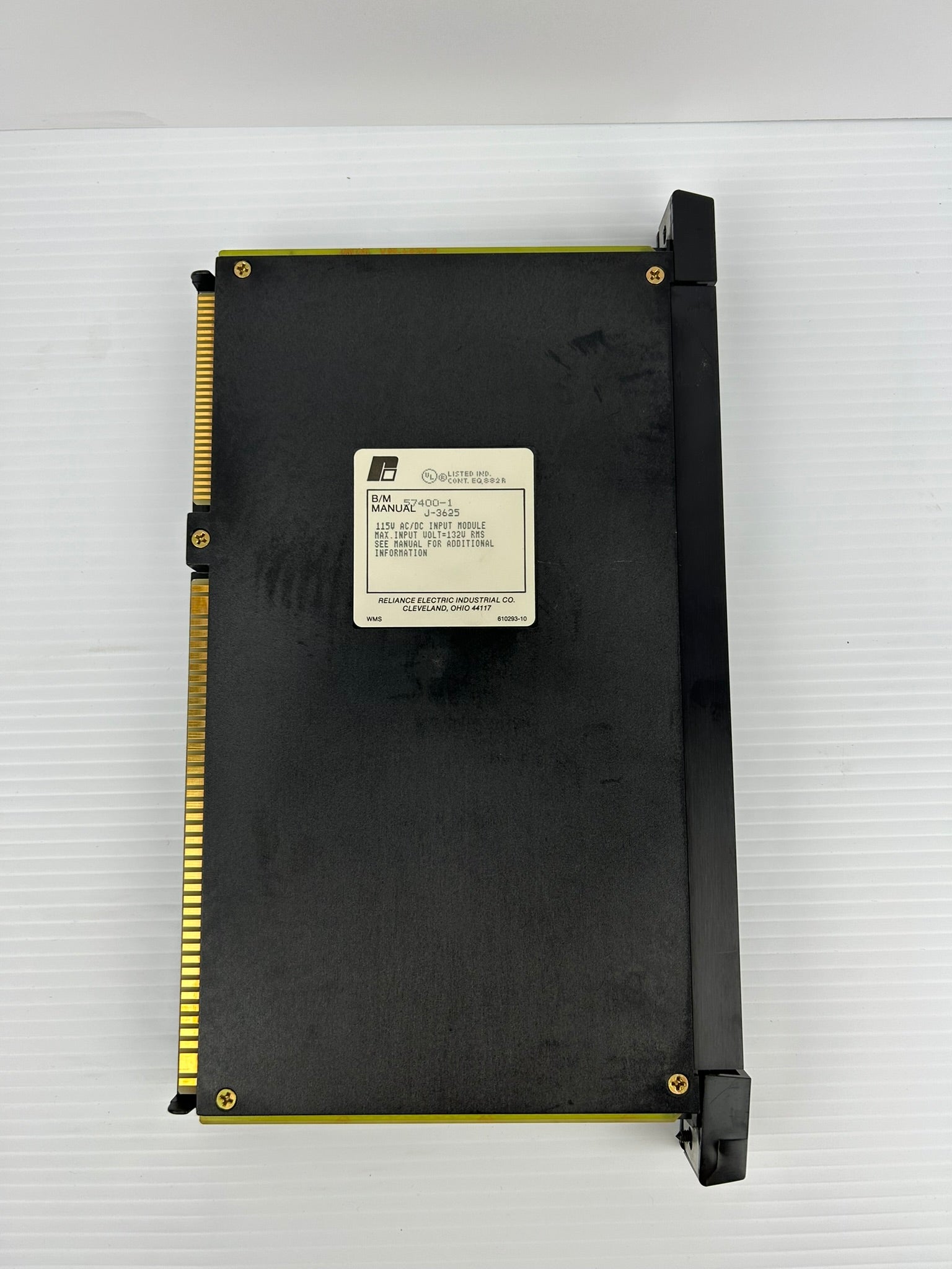 Reliance Electric 57400-1 AC/DC Input Module 57400-1 J-3625 115V