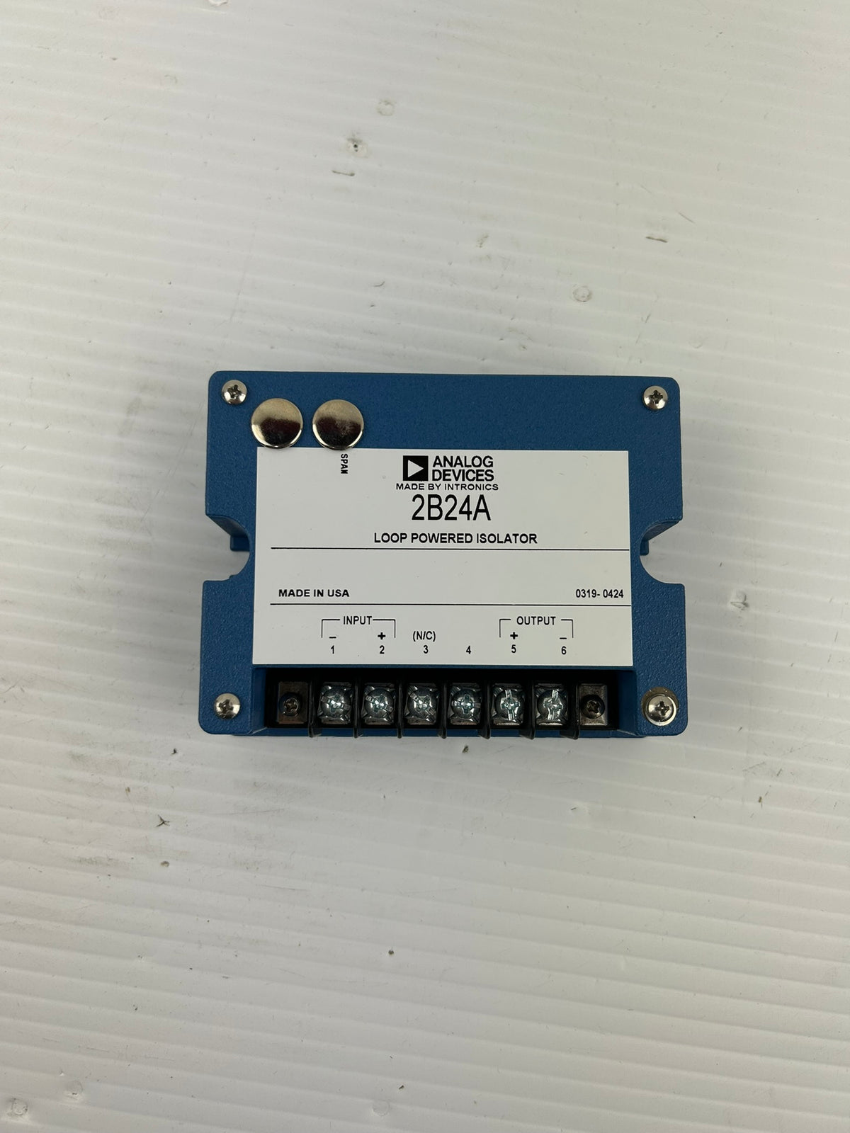 Analog Devices 2B24A Loop Powered Isolator Signal Conditioner