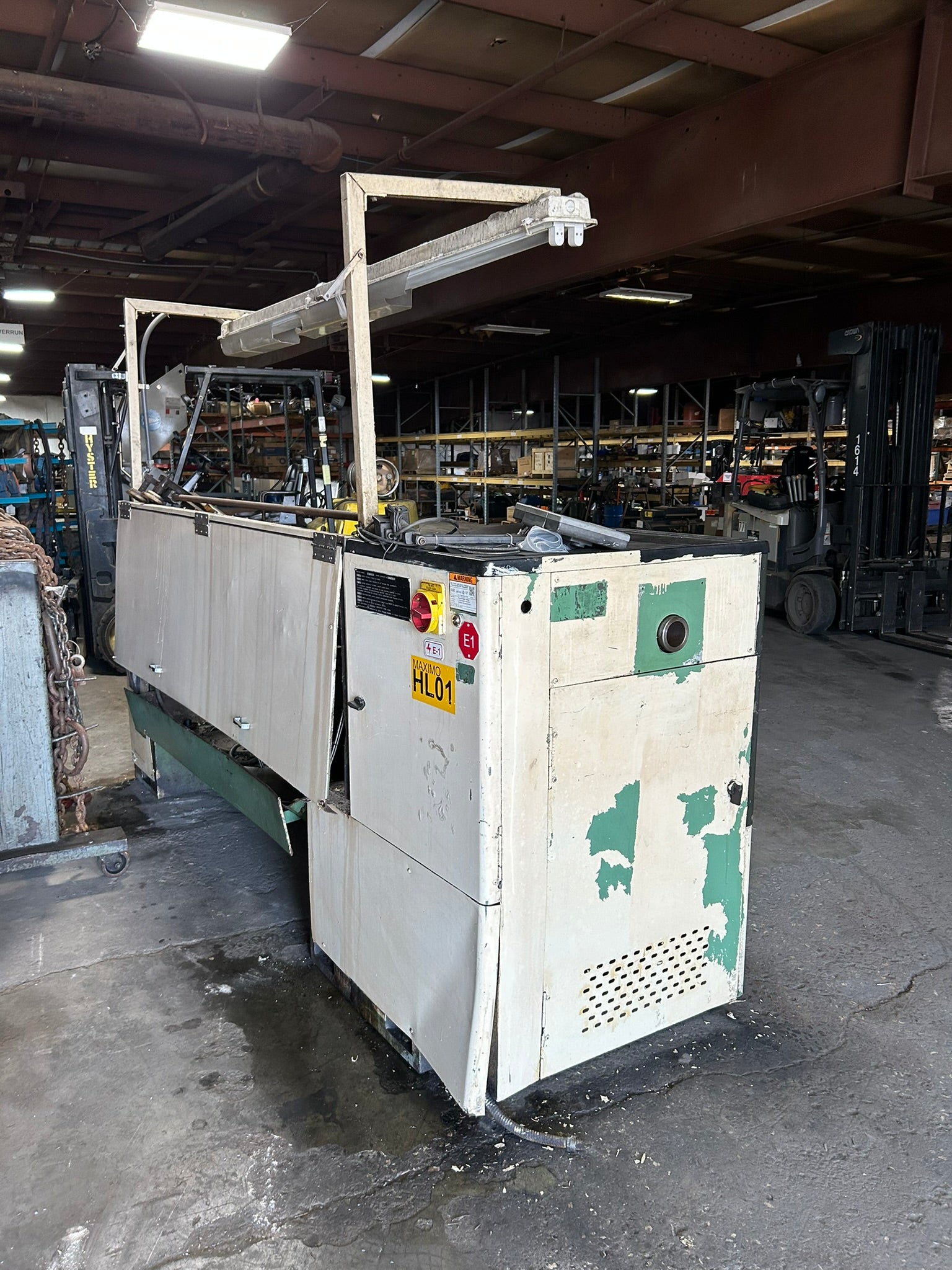 Bridgeport Romi 16-8 Engine Lathe 480V 3PH 7.62HP Manual Metalworking