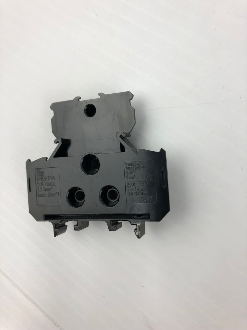 IDEC BNDH15W Terminal Blocks 600V 1.25mm (Max. 2mm) - Lot of 50