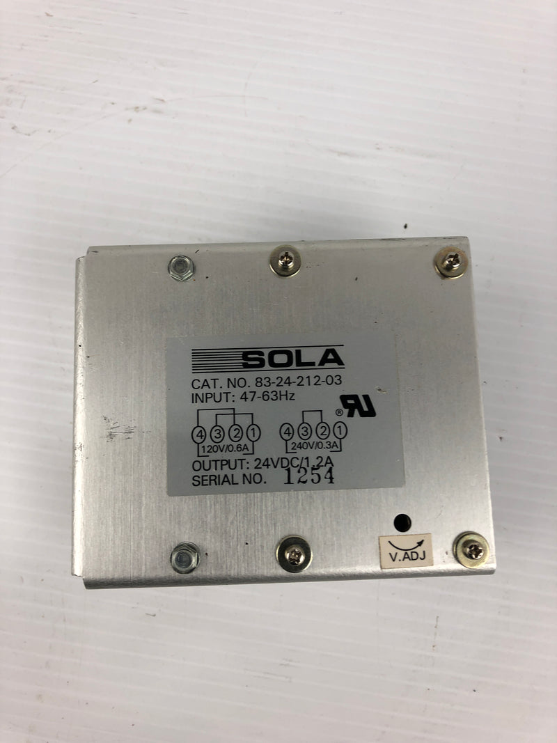 Sola 83-24-212-03 Power Supply