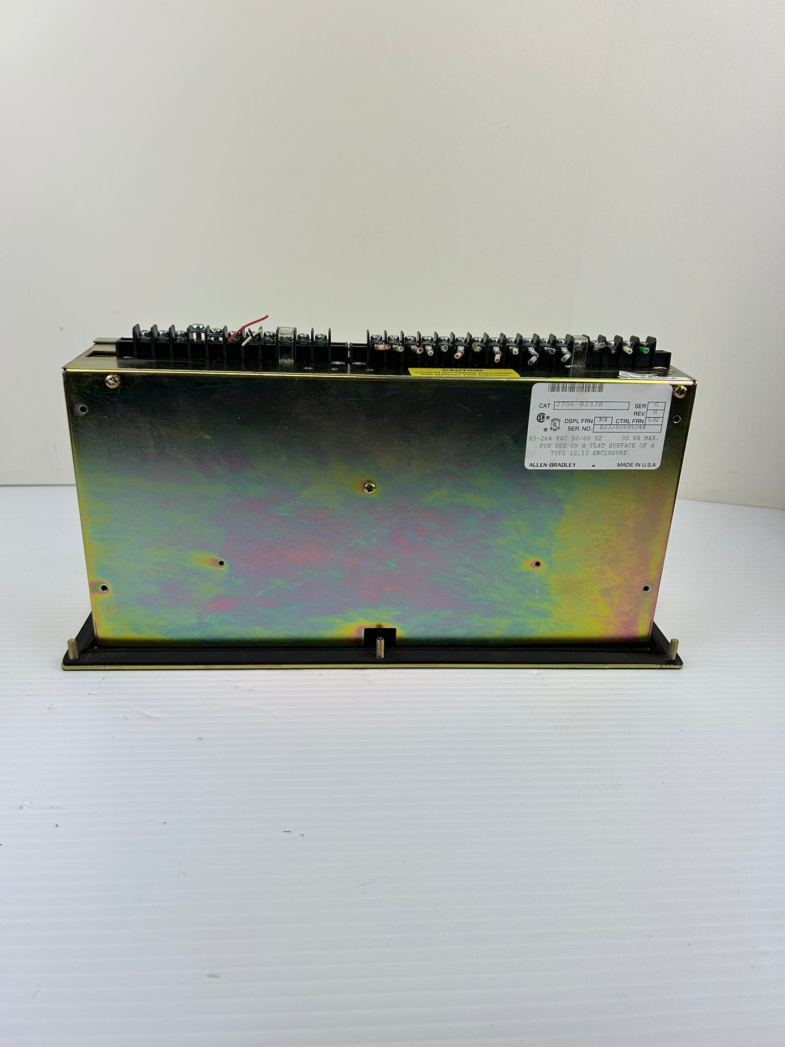 Allen Bradley Dataliner 2706-B23J8 Industrial LED Message Display Ser G Rev B