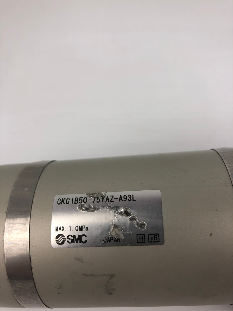 SMC CKG1B50-75YAZ-A93L Air Cylinder 1.0MPa