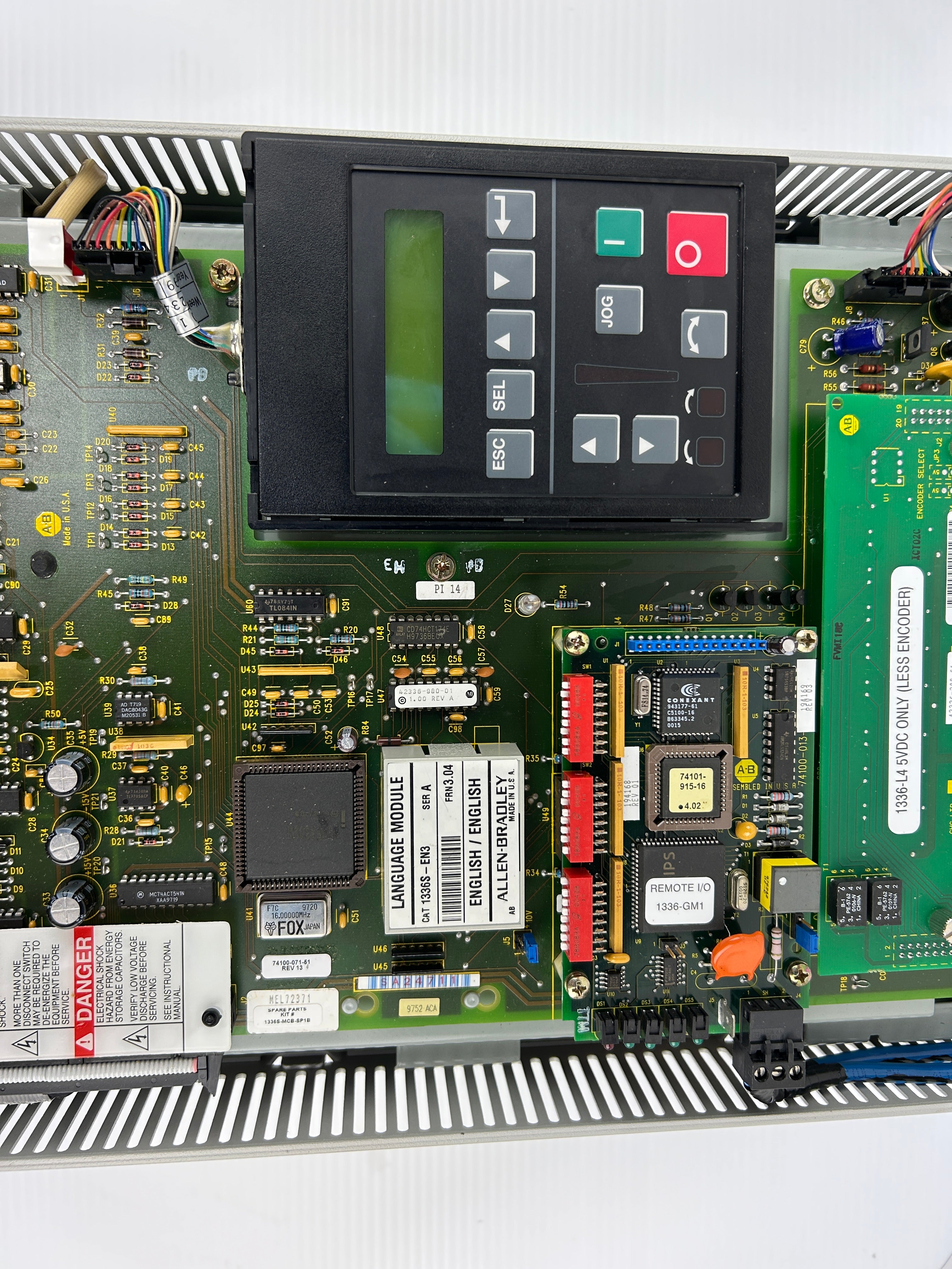Allen-Bradley 1336S-B020-AA-EN6 Sensorless Vector 1336 Plus Drive Series D 3PH