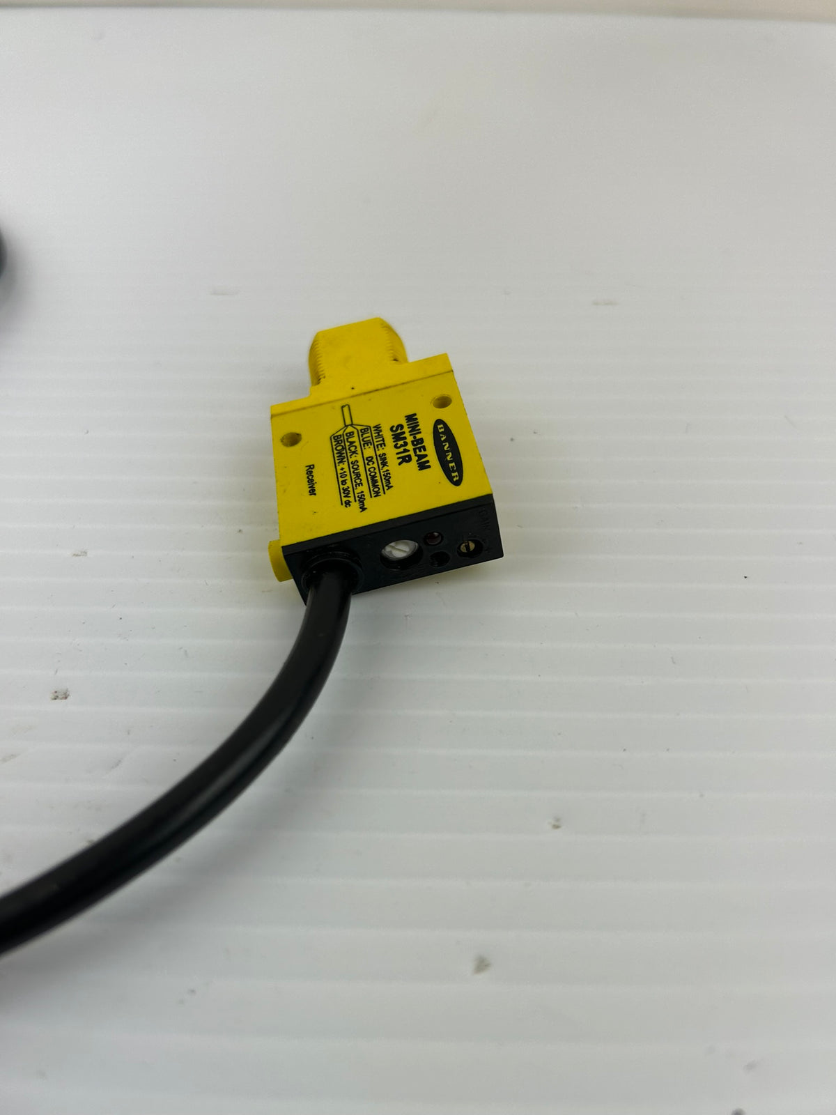 Banner Mini-Beam SM31R Photoelectric Sensor Receiver 10-30V DC Industrial