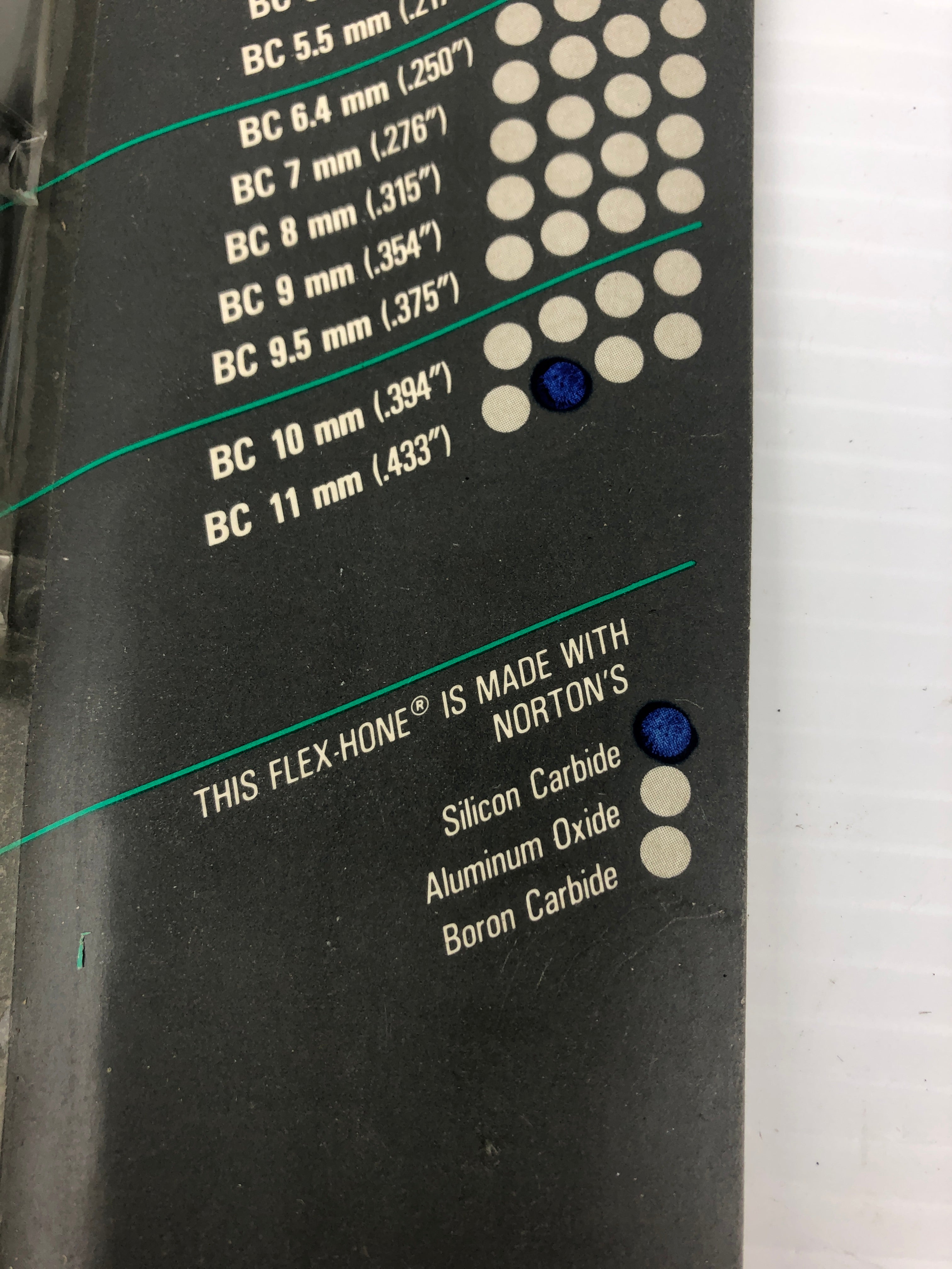 Flex Home BC11mm Silicon Carbide Tool .433" 180 Grit