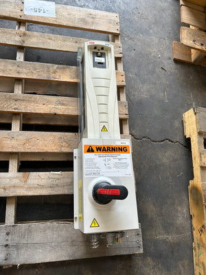 ABB ACH550-PCR-015A-4 VFD Drive 480V 3PH 10HP w/ Disconnect Switch - No Keypad