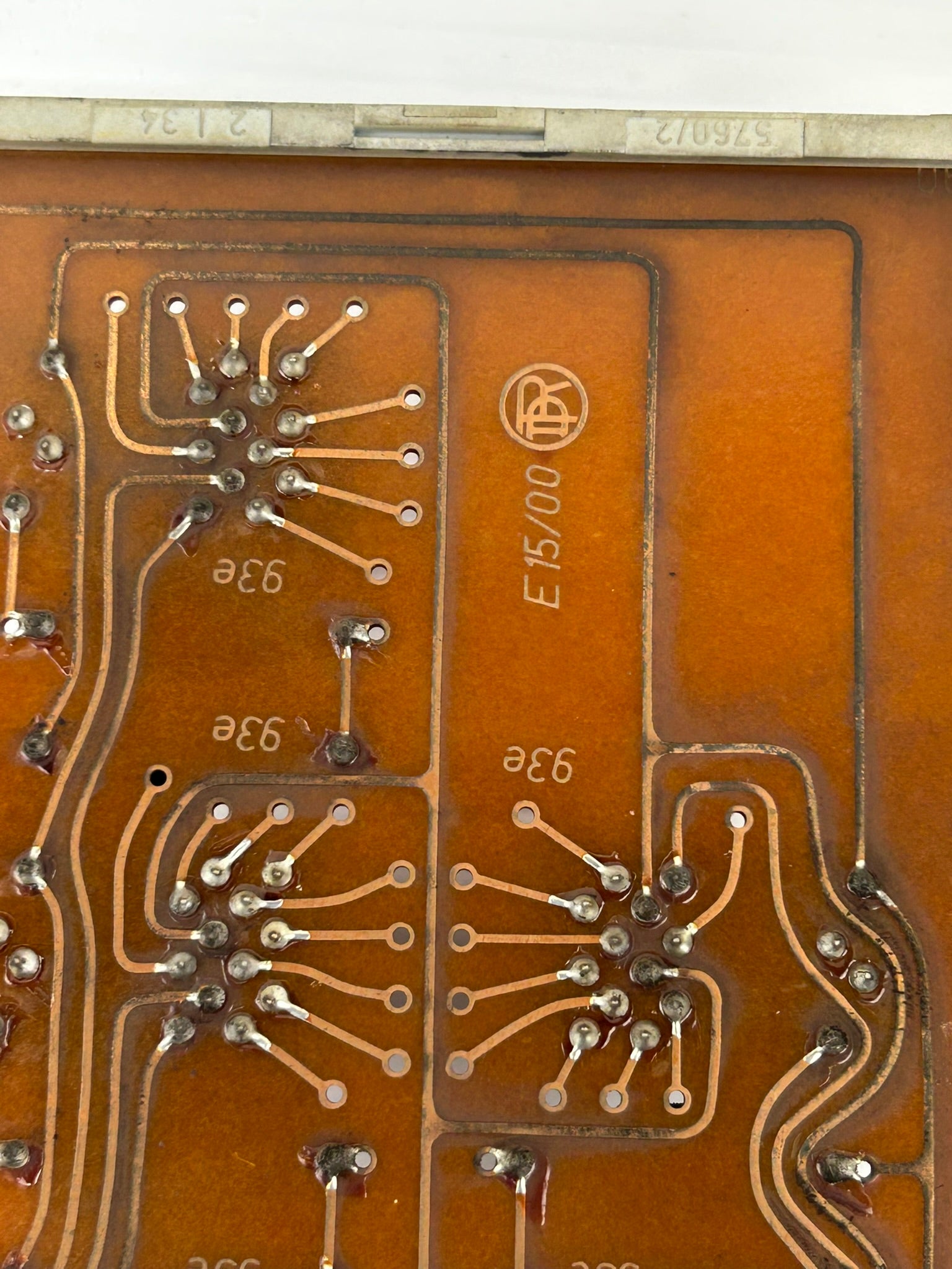 Barmag Electronic Circuit Board E15/00 with 4 Relays E1500