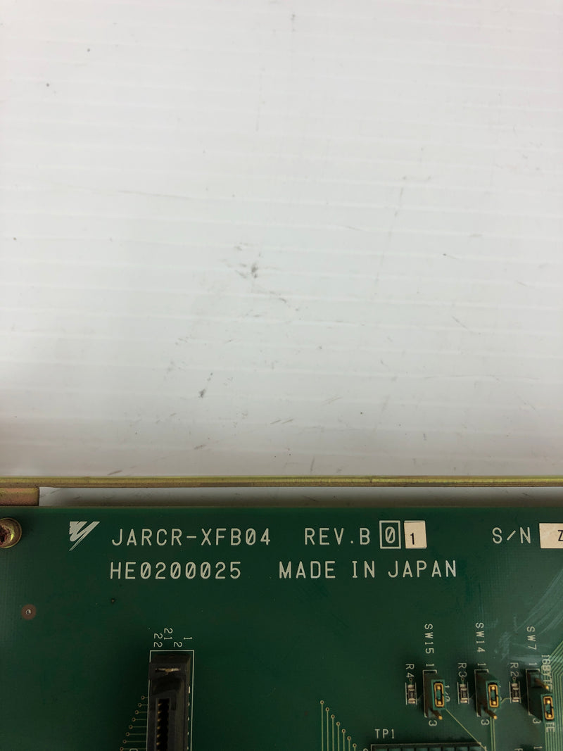 Yaskawa Electric Circuit Board JARCR-XFB04 Control Rev B 01