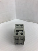 Allen-Bradley 100-F A02 Contact Block Ser. B 690V 10A