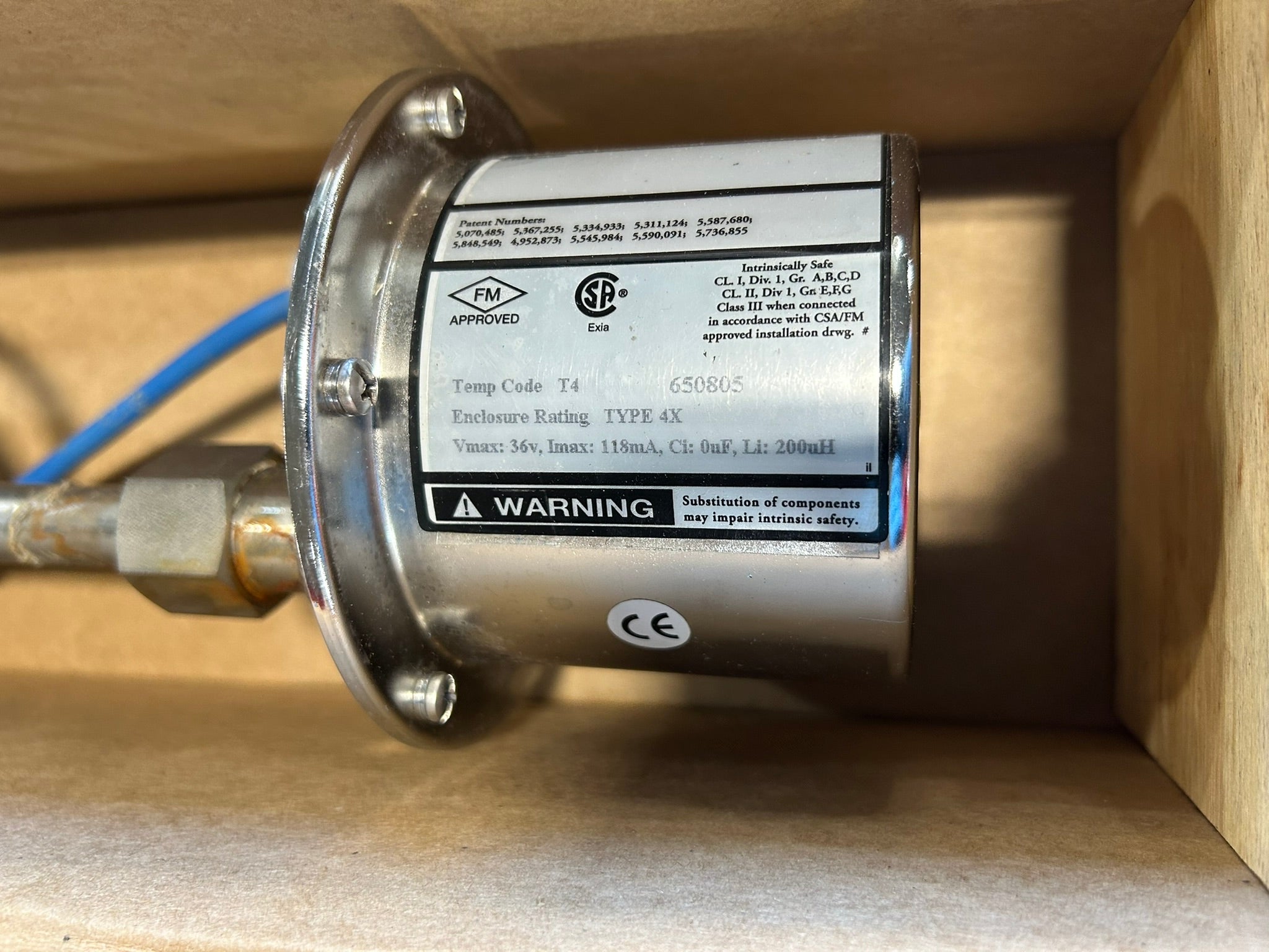 MTS MRA1A1B11A0U04800S Liquid Level Sensor Level Plus M-Series 48" Long