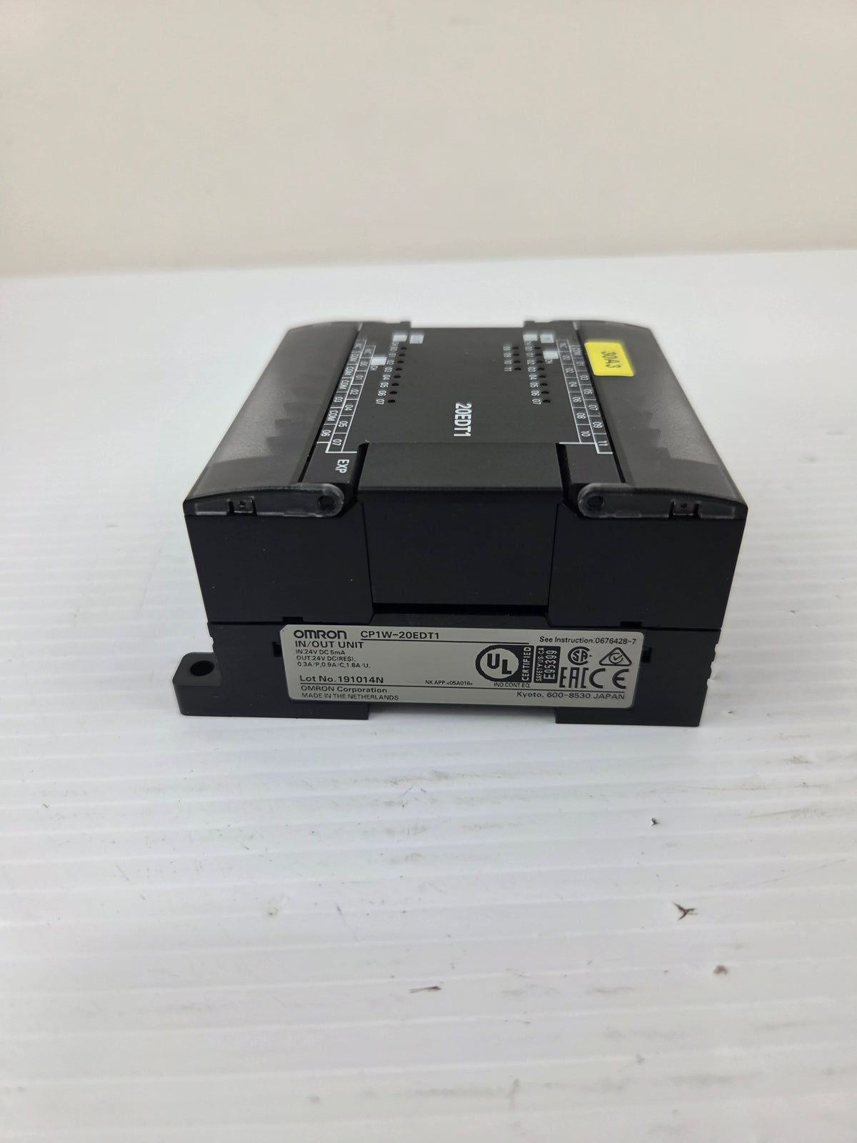 Omron 20EDT1 In/Out Expansion Unit I/O 24VDC CP1W-20EDT1