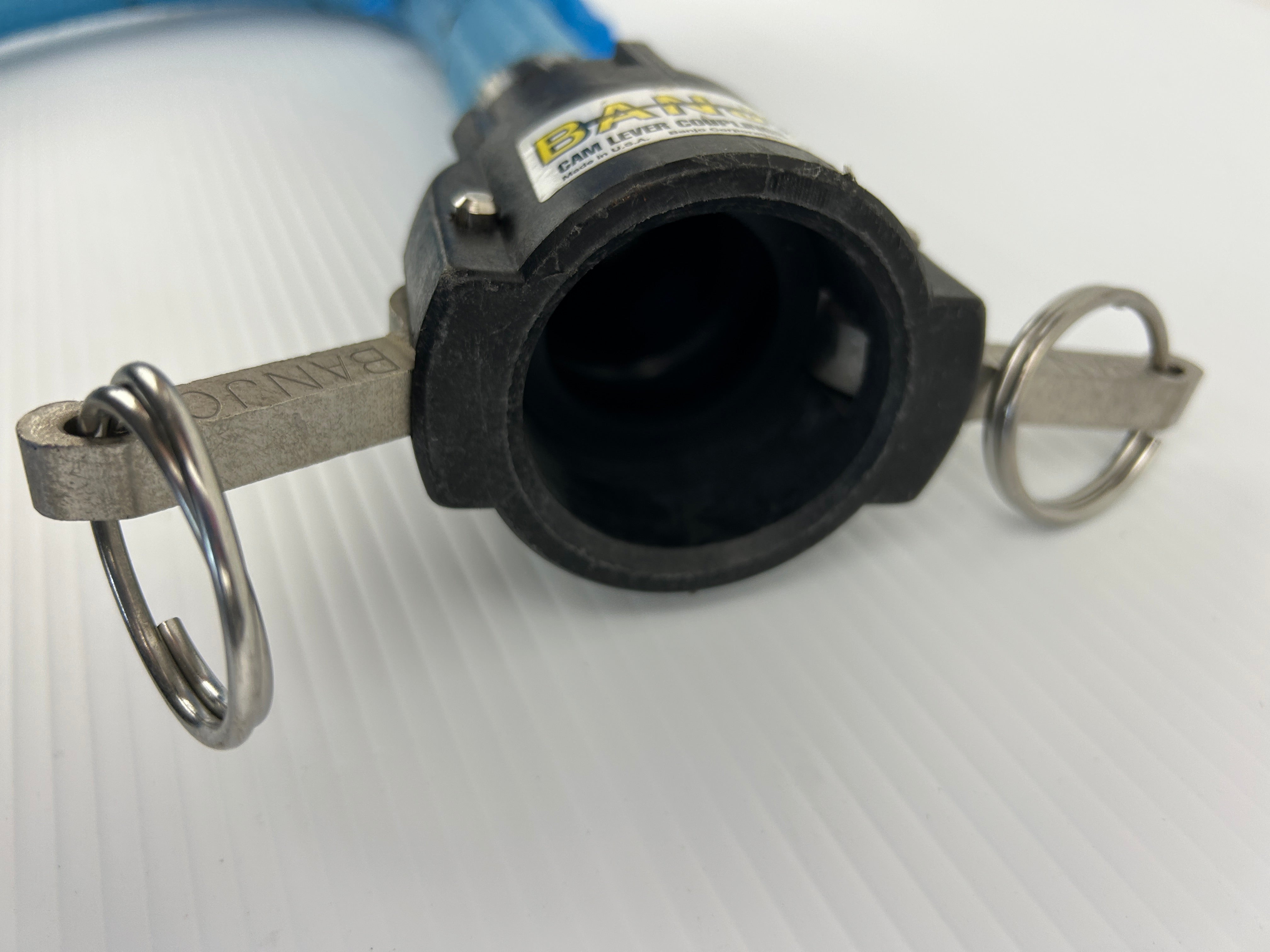 Flexible Hose Assembly Banjo 150D Cam Lever Coupling Sanitube 13MHP100150