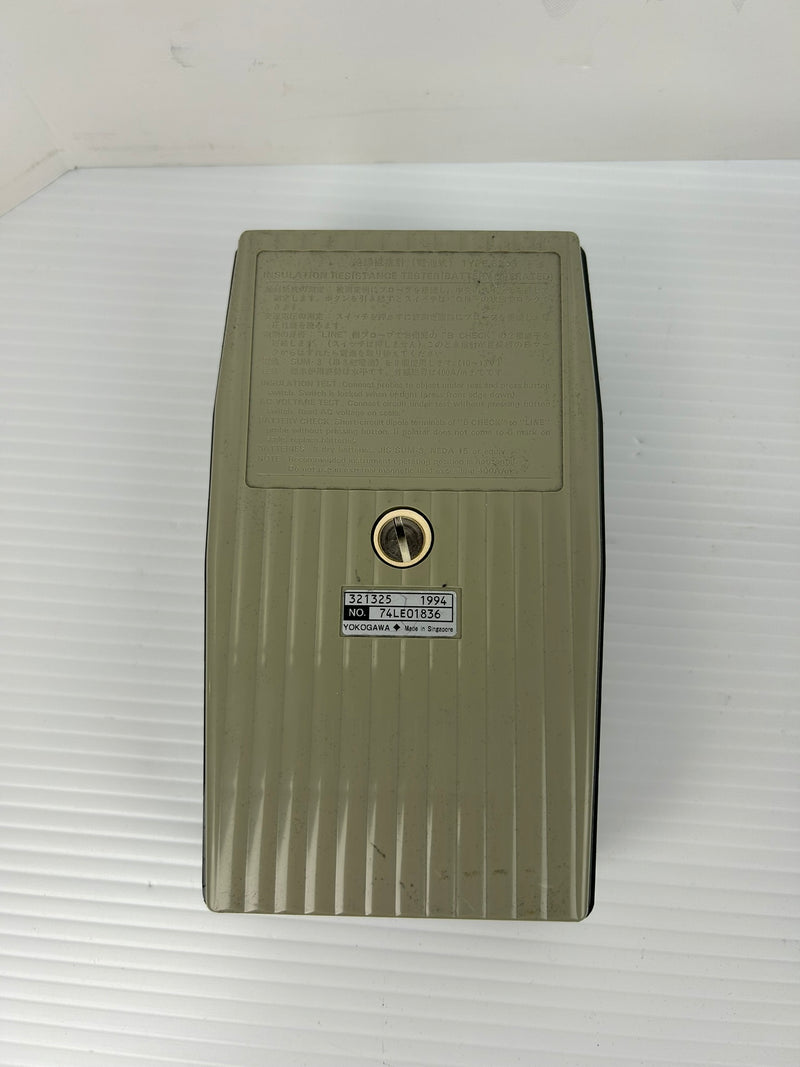 Yokogawa 321325 Analog Insulation Resistance Meter 1000V/2000MΩ