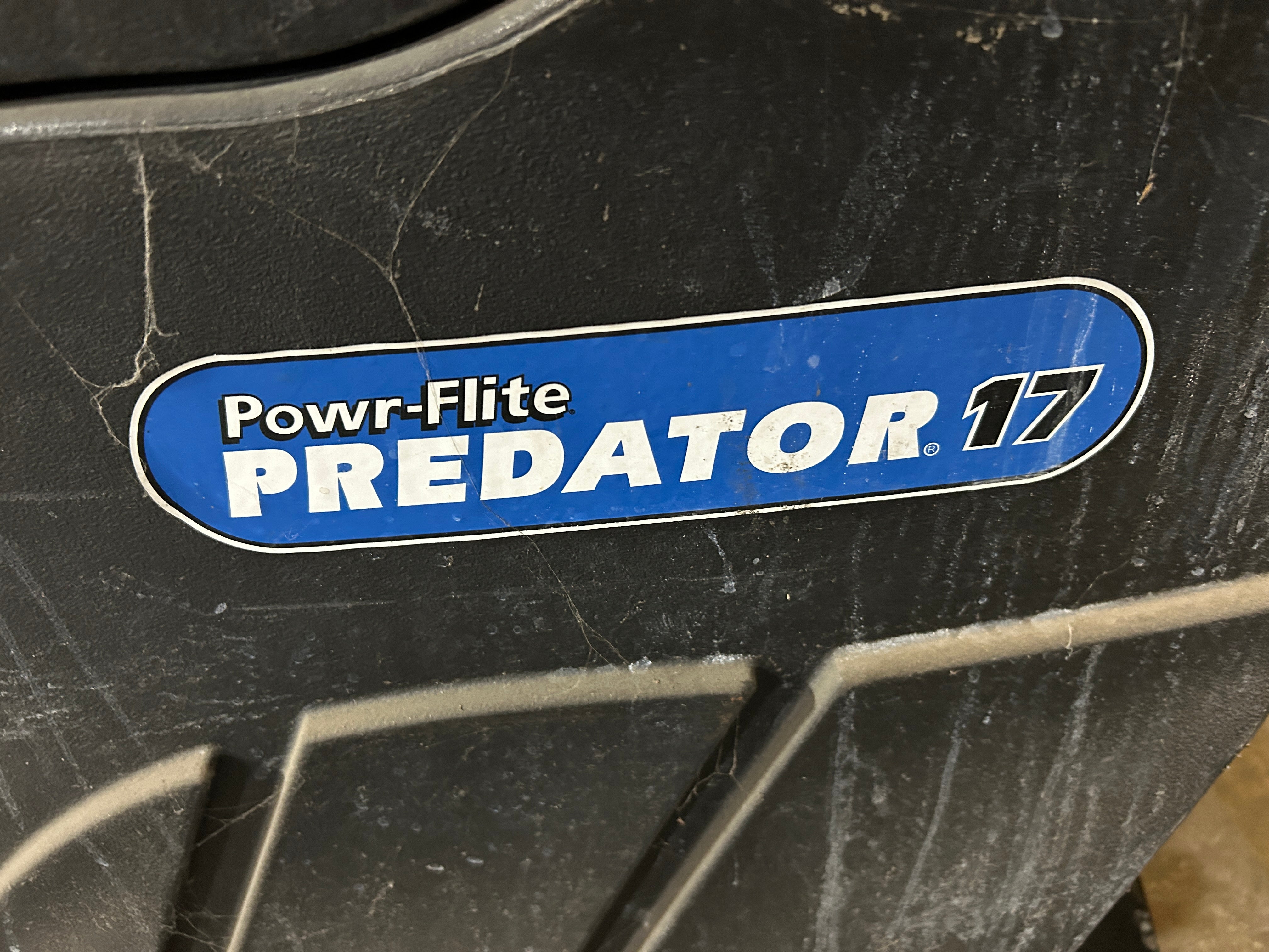 Powr-Flite Predator 17 Disc Floor Scrubber Walk Behind Cordless PAS17BA 24V
