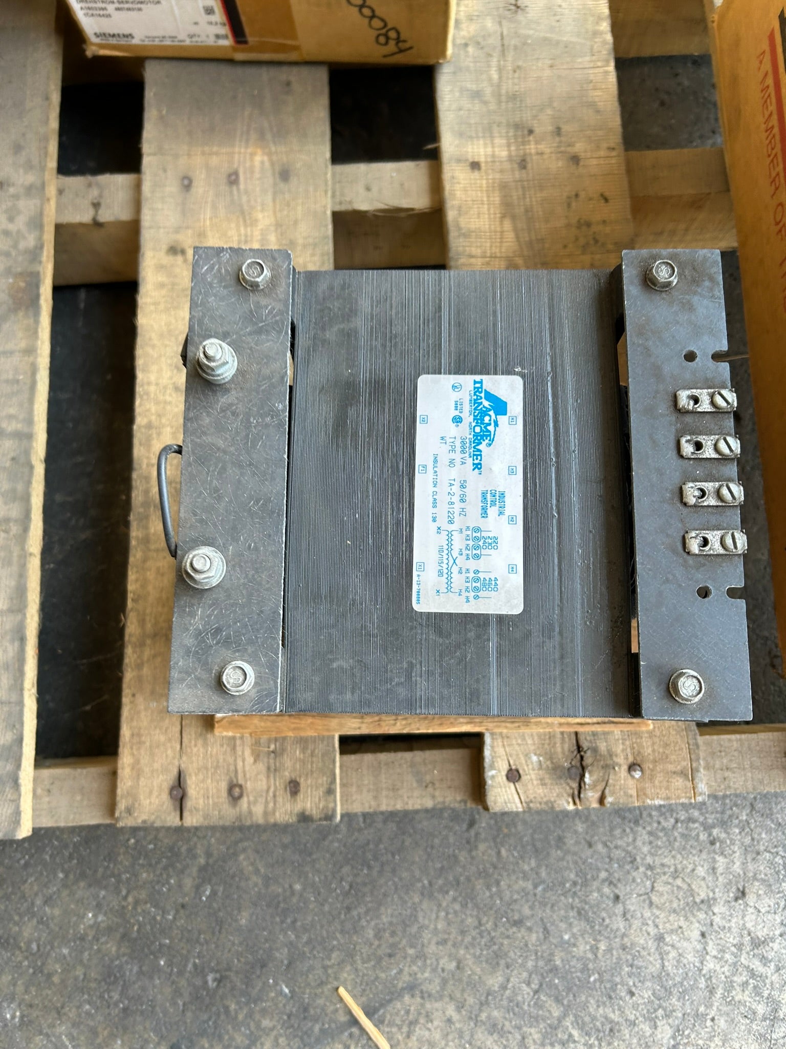 Acme Transfomer TA-2-81220 3000VA Industrial Control Transformer 240/480V