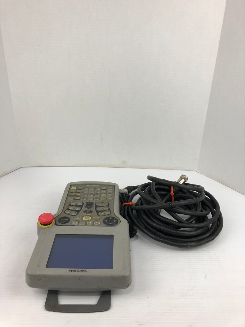 Yaskawa Electric Motoman JZNC-XPP02B Teach Pendant D001Y2695590043 with Cable