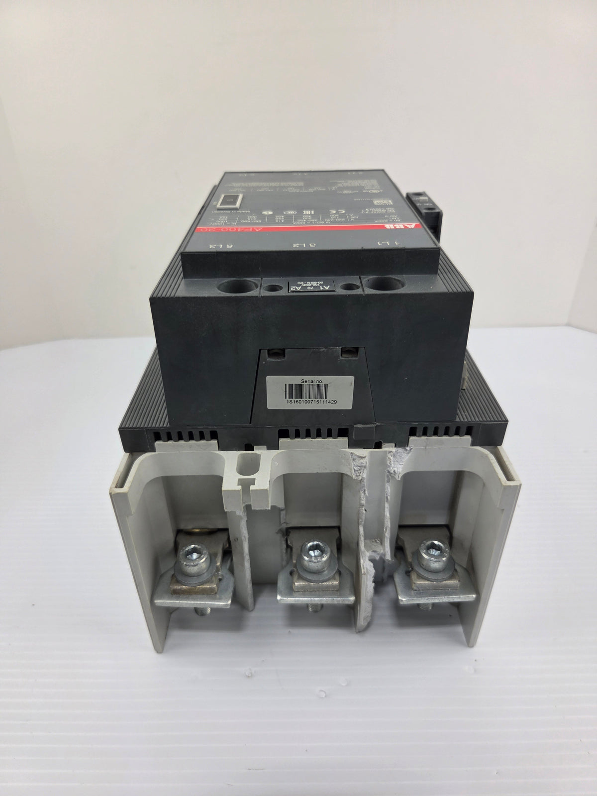ABB AF400-30 IEC Contactor 400A AC-3 600A AC-1 3 Pole 100-250V AC/DC Coil
