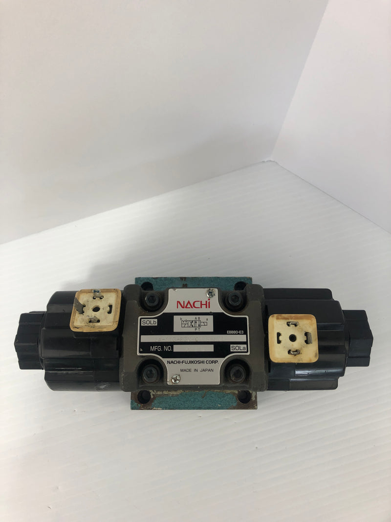 Nachi SA-G03-F3X-C115-F21 Valve EBB80-30 With EBB64-C115 Coil 115V 50/60Hz