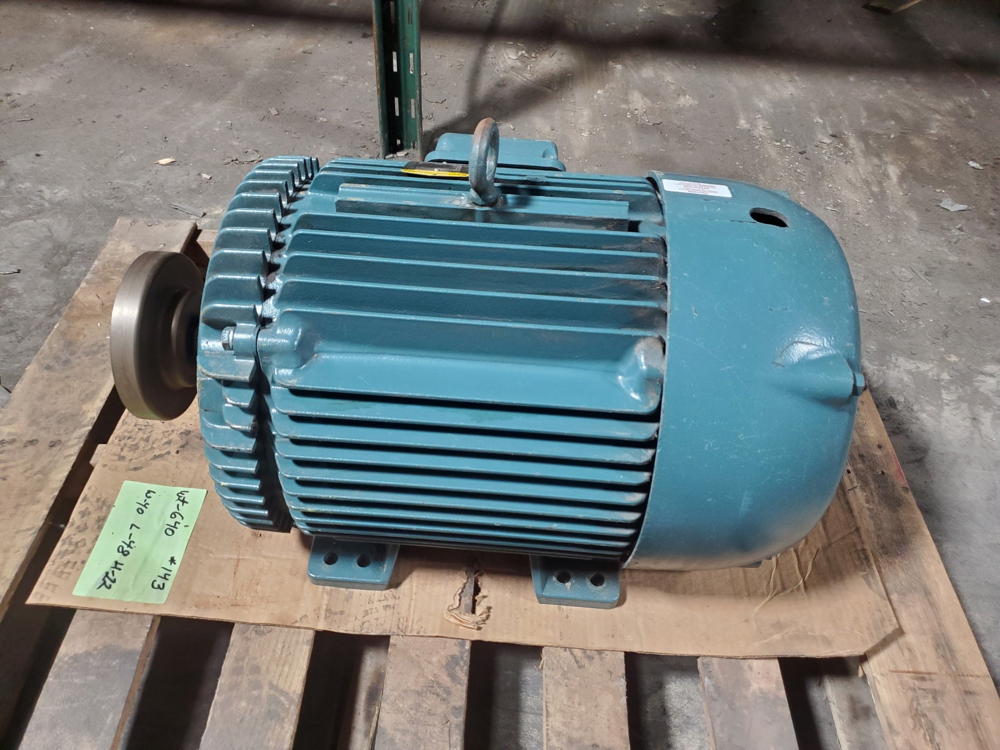 Baldor Reliance ECP4114T-4 Electric Motor 50HP 460V 3PH TEFC Super-E XEX 3540RPM