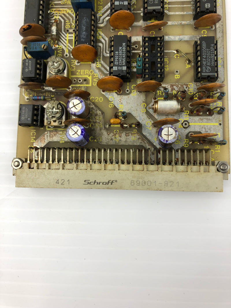 Schroff SD1049/4 ISS.2 Circuit Board 69001-821