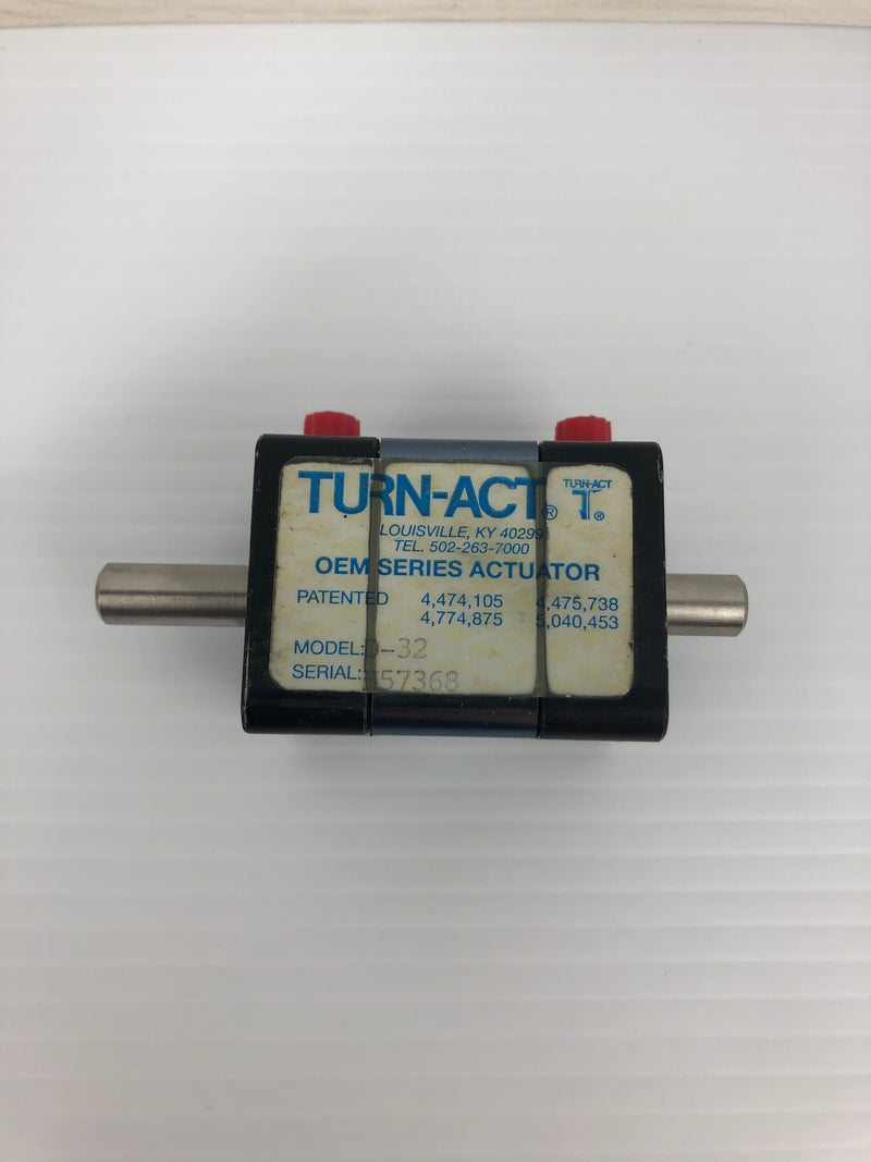 Turn-Act D-32 Pneumatic Actuator OEM Series