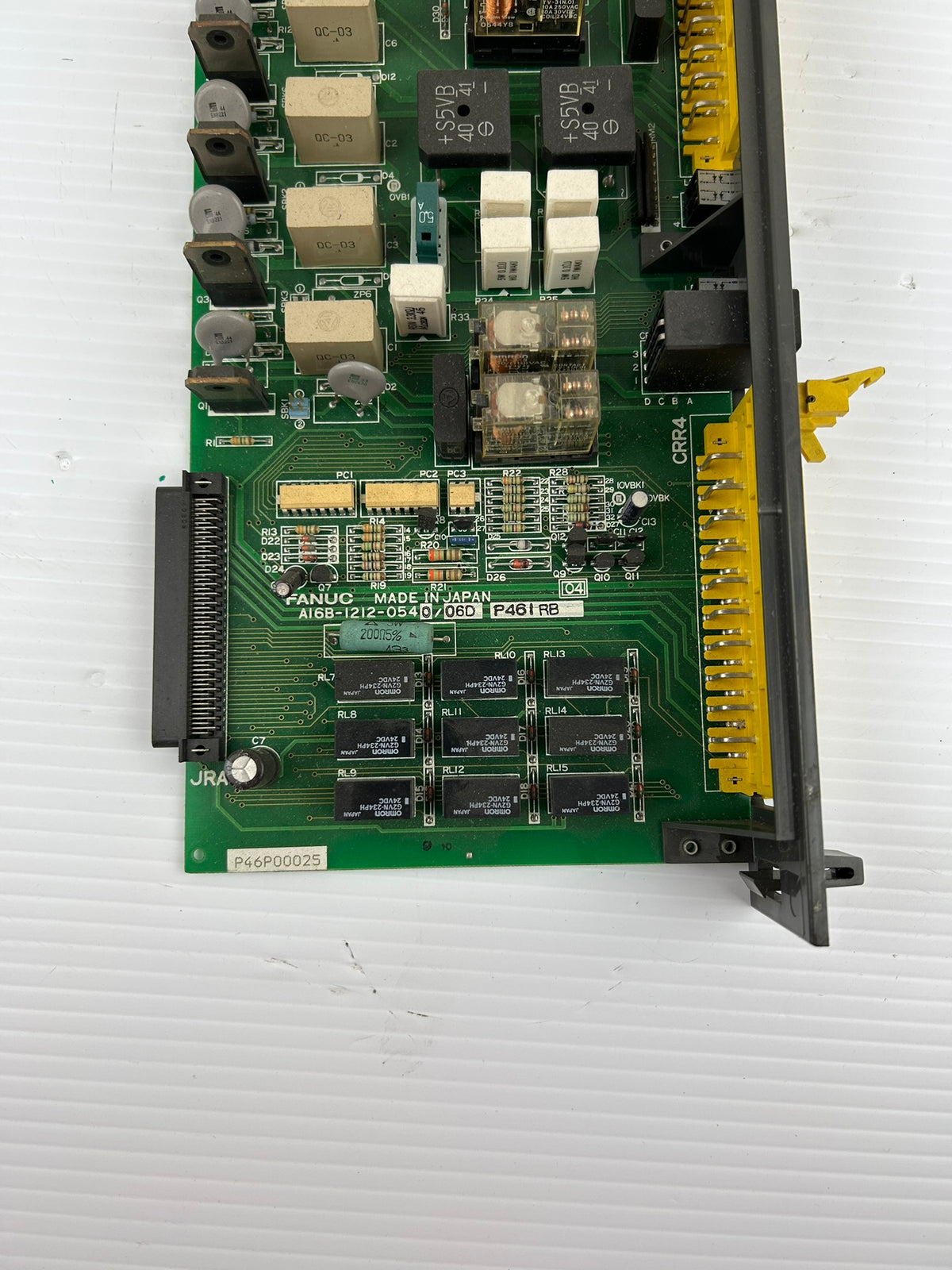 Fanuc A16B-1212-0540/06D P461-RB CNC Control Relay Circuit Board Assembly