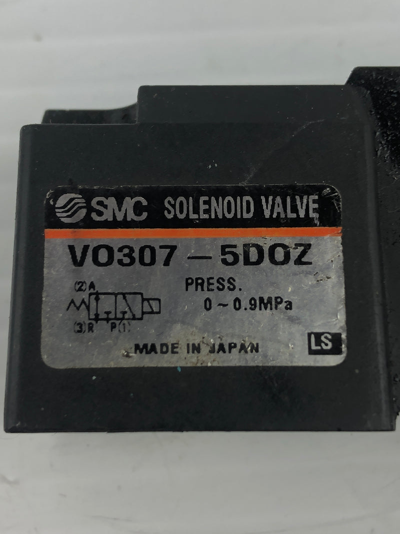 SMC Solenoid Valve VO307-5DOZ 0-0.9 MPa