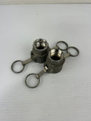 Civacon Kamlok 633-D 1" SST Coupling - Lot of 2