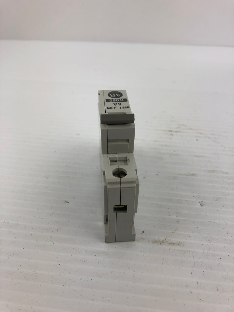 Allen Bradley 1492-CB1 Circuit Breaker H060 6A Series B