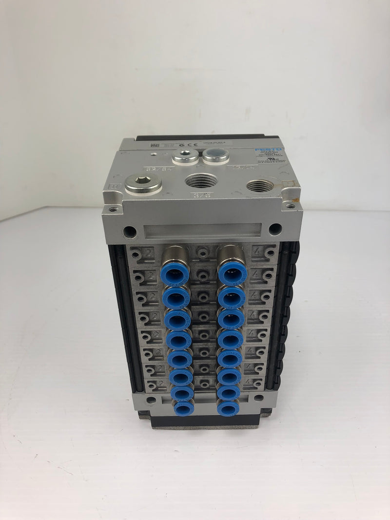 Festo CPV18-VI Valve Manifold with CPV18-GE-MP-8 Interface