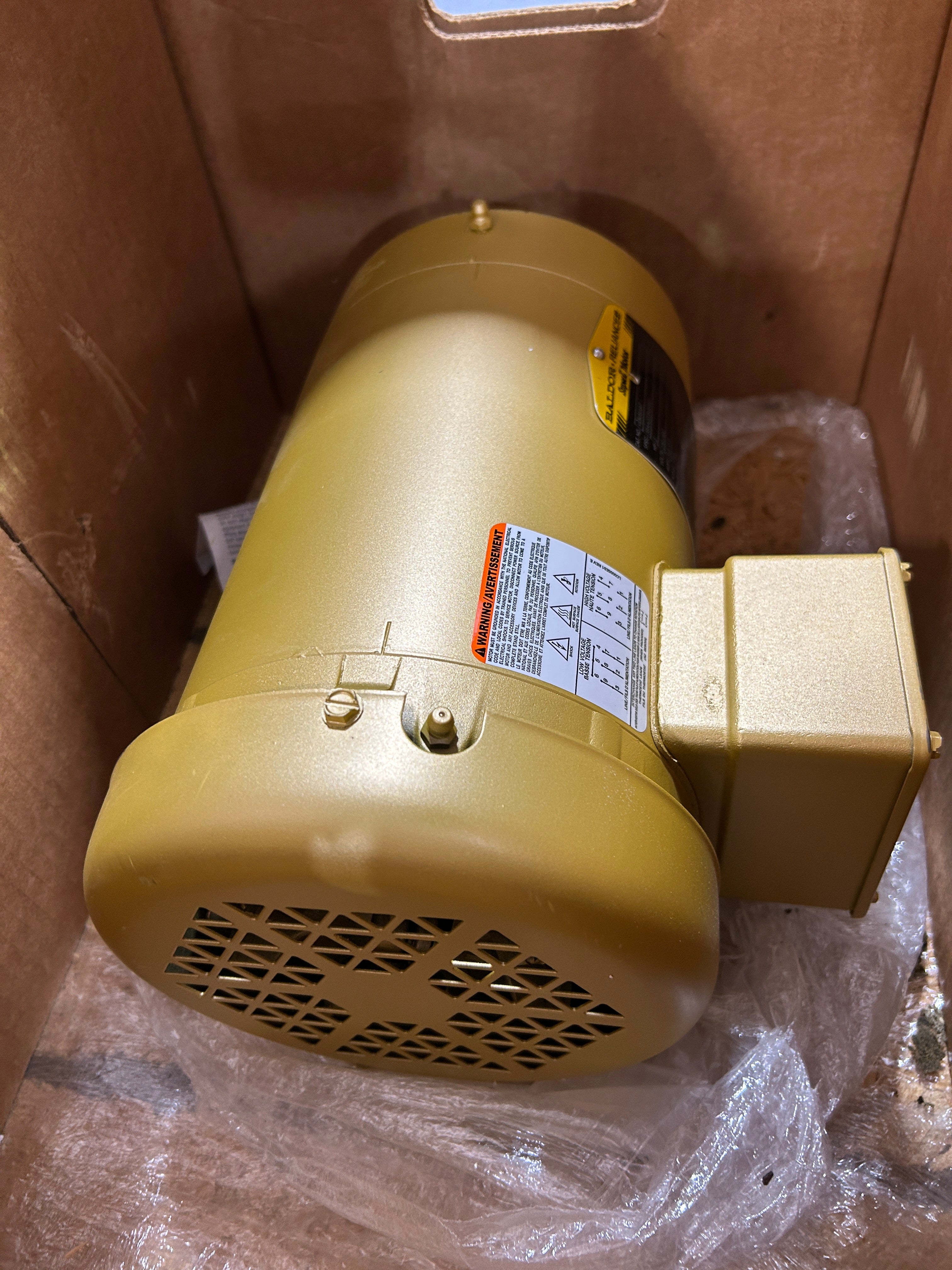 Baldor VEM3558T Super E Electric Motor 2HP 1755 RPM 230/460V 145TC 3PH