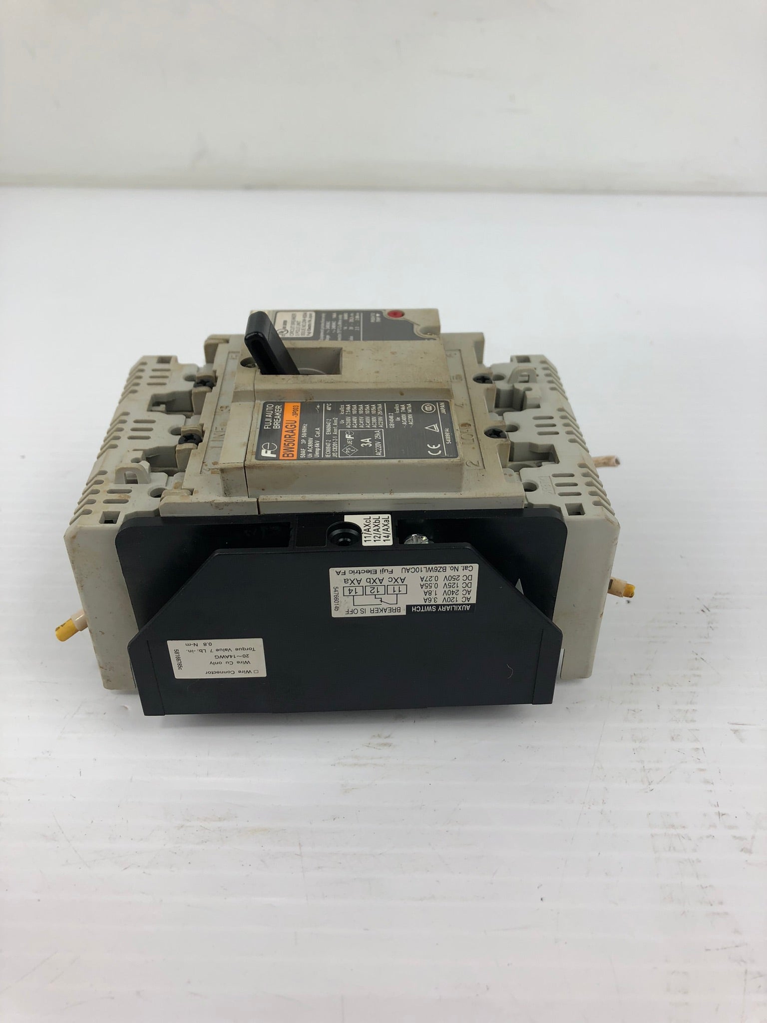 Fuji Electric BW50RAGU 3P003 Auto Circuit Breaker 3A