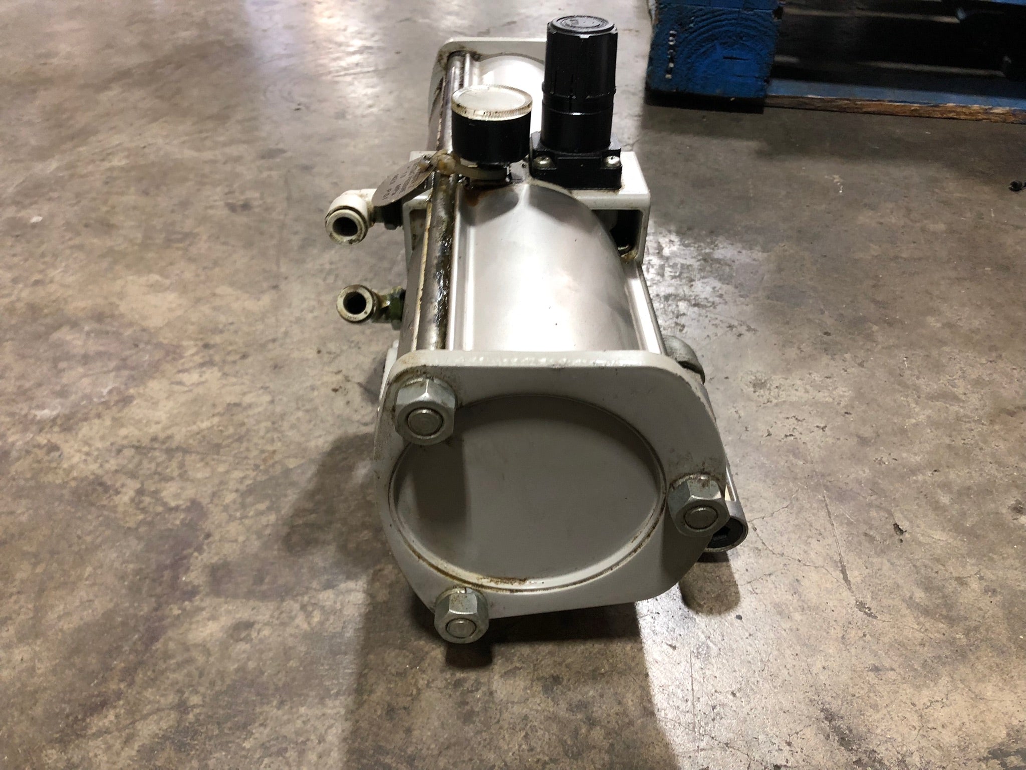 SMC VBA40A-04 Pneumatic Output Booster - No Label