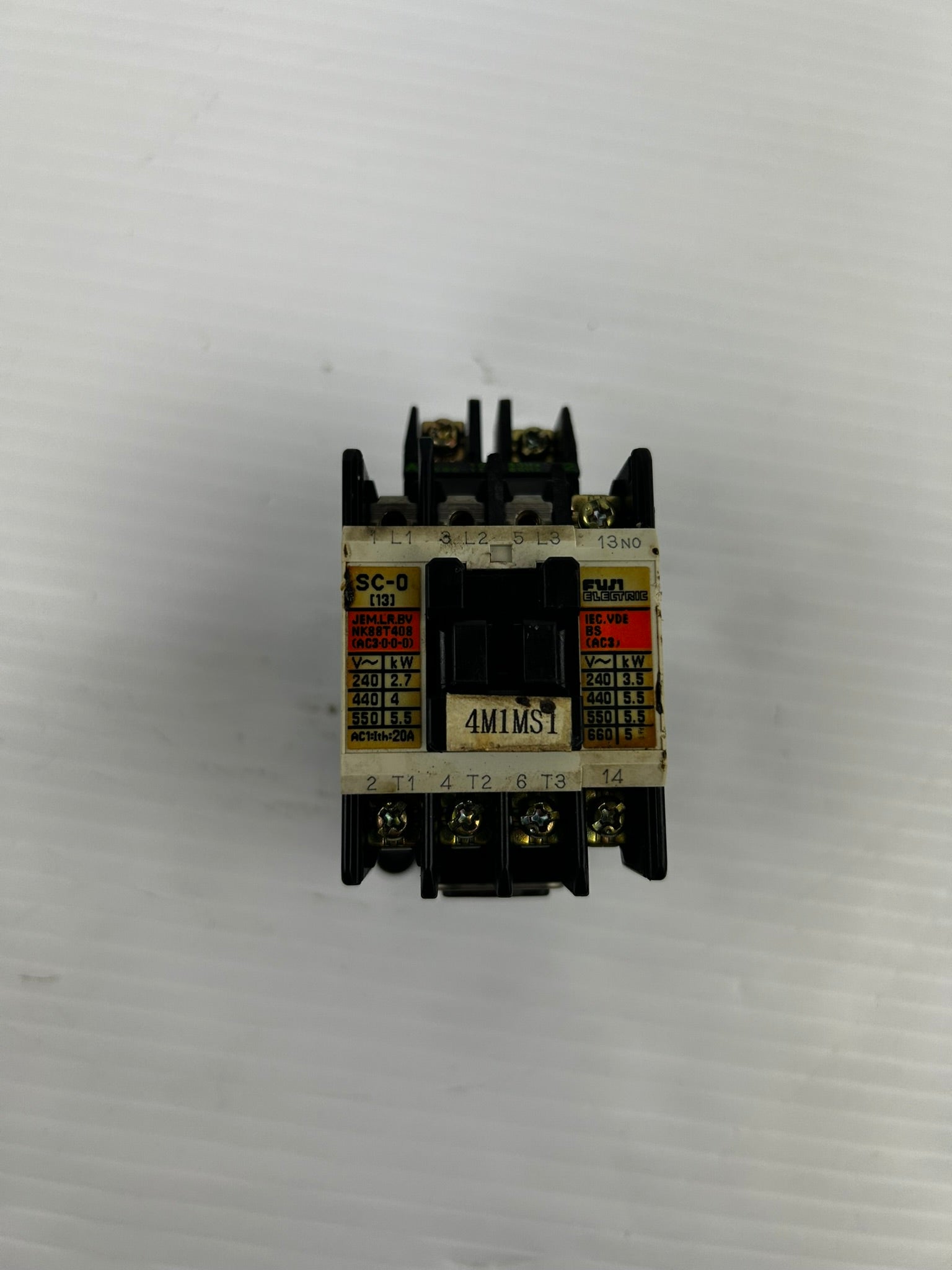 Fuji Electric SC-0 Relay 4NC0F0#10