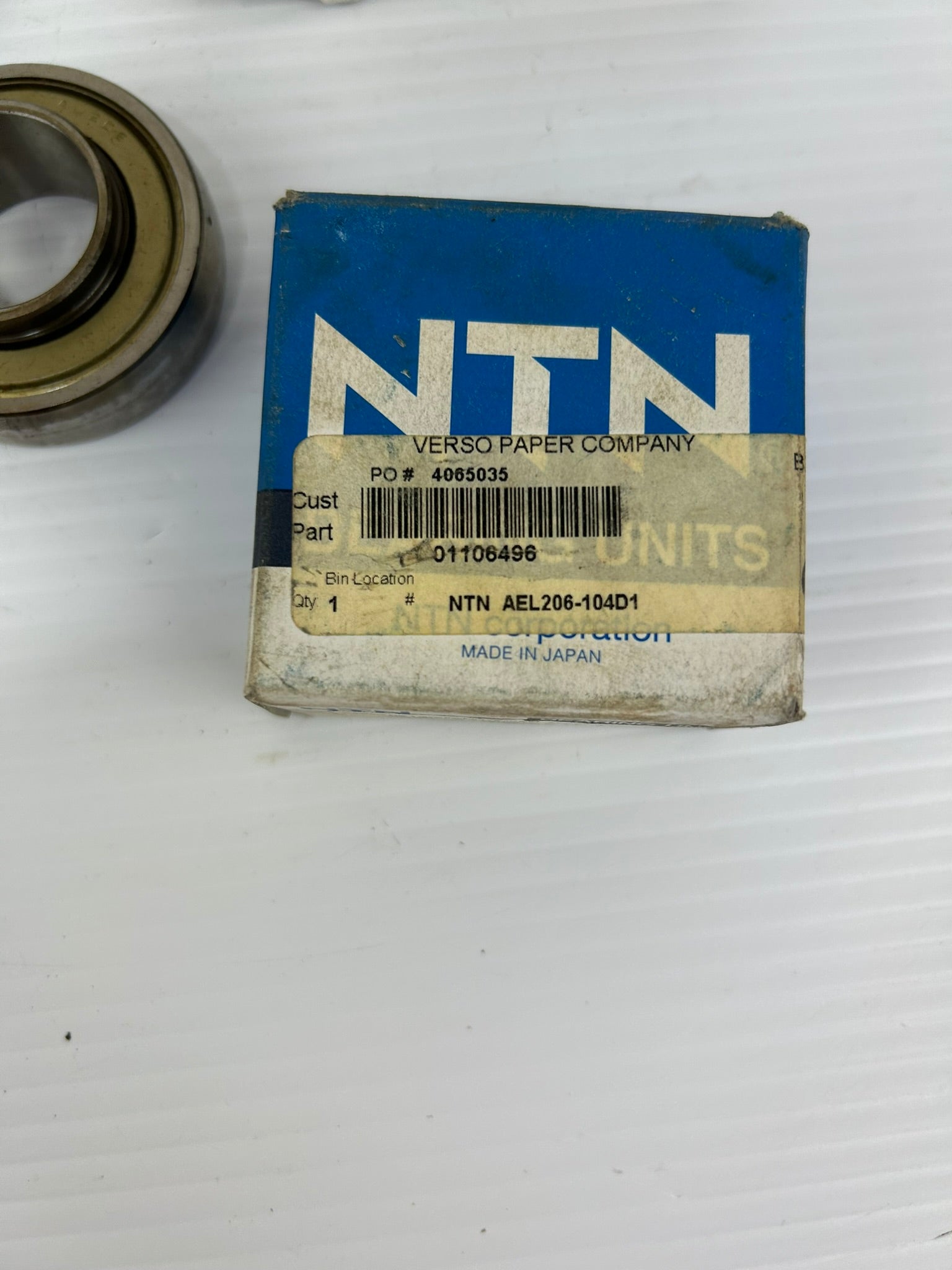 NTN AEL206-104D1 Bearing Unit AEL206-104D1W3 - Lot of 2