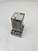 Allen-Bradley 700-HA32Z24 Series D 24VDC Relay with 700-HN125 Series A Socket