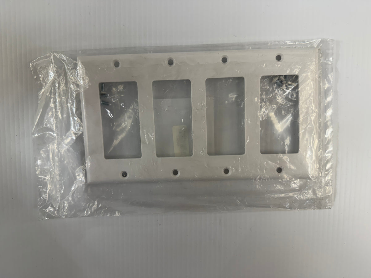 Cooper Wiring Toggle Switch 4-Gang 2164W - Lot of 6