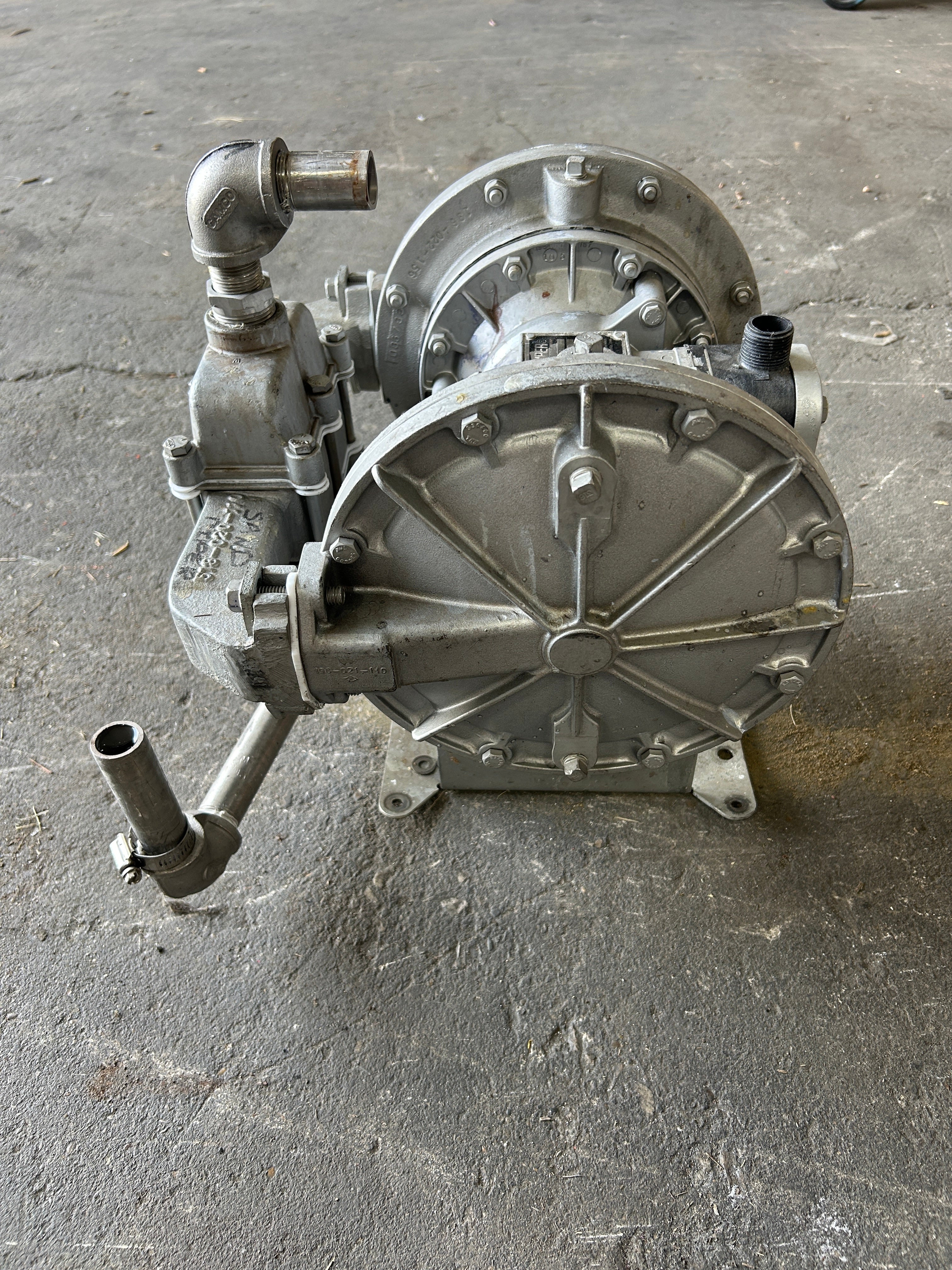 Warren Rupp Sandpiper ST1-A Air Powered Double Diaphragm Pump DVG-4-SS 100PSI