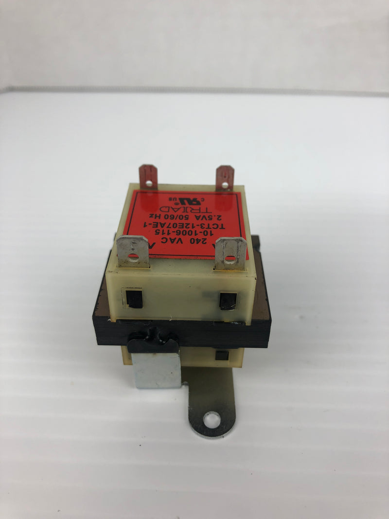 Tr][AD TCT3-12E07AE-1 Transformer 10-1006-115 240VAC 2.5VA 50/60Hz