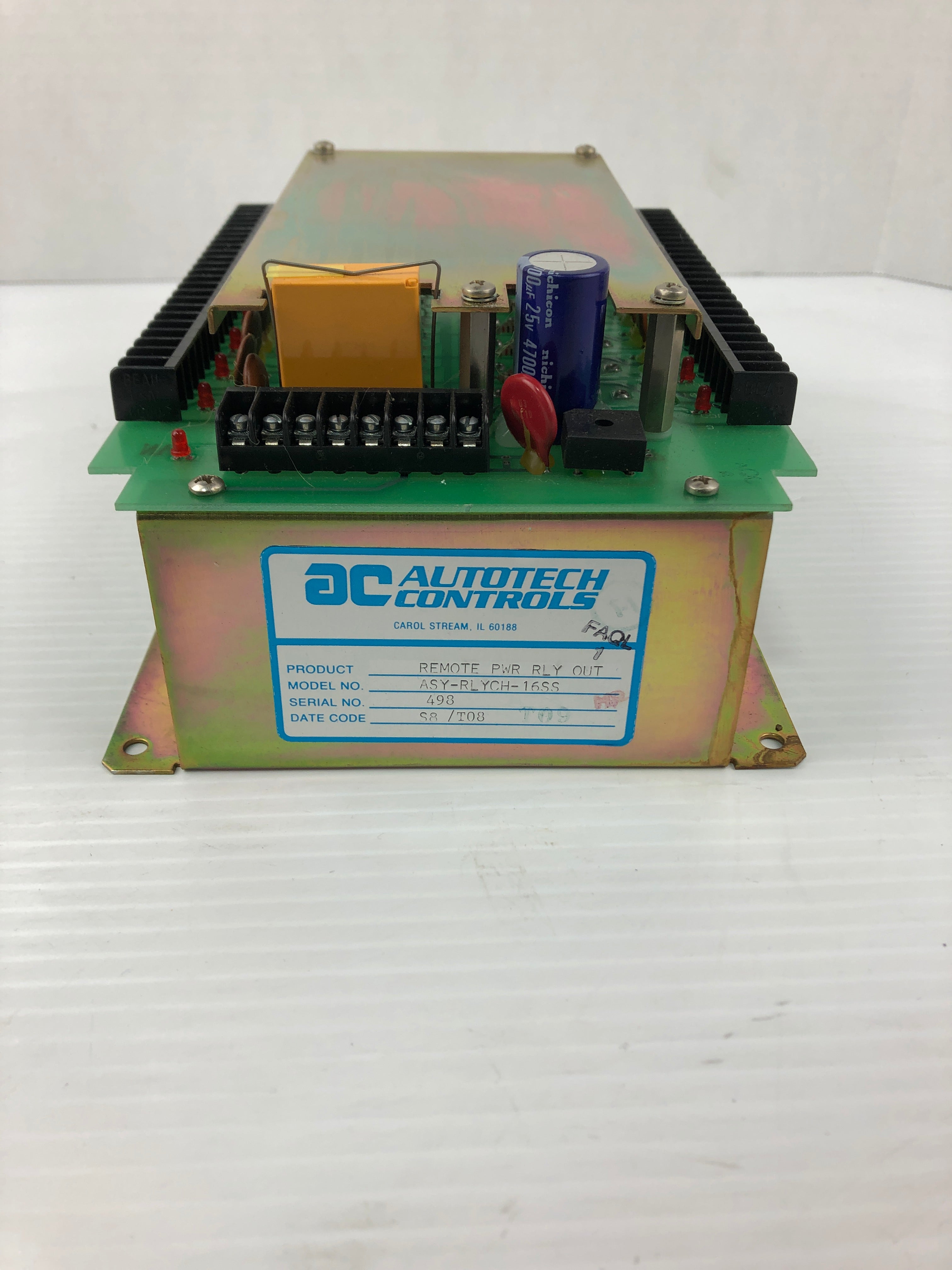 Autotech Controls ASY-RLYCH-16SS Remote Power Supply Relay Output
