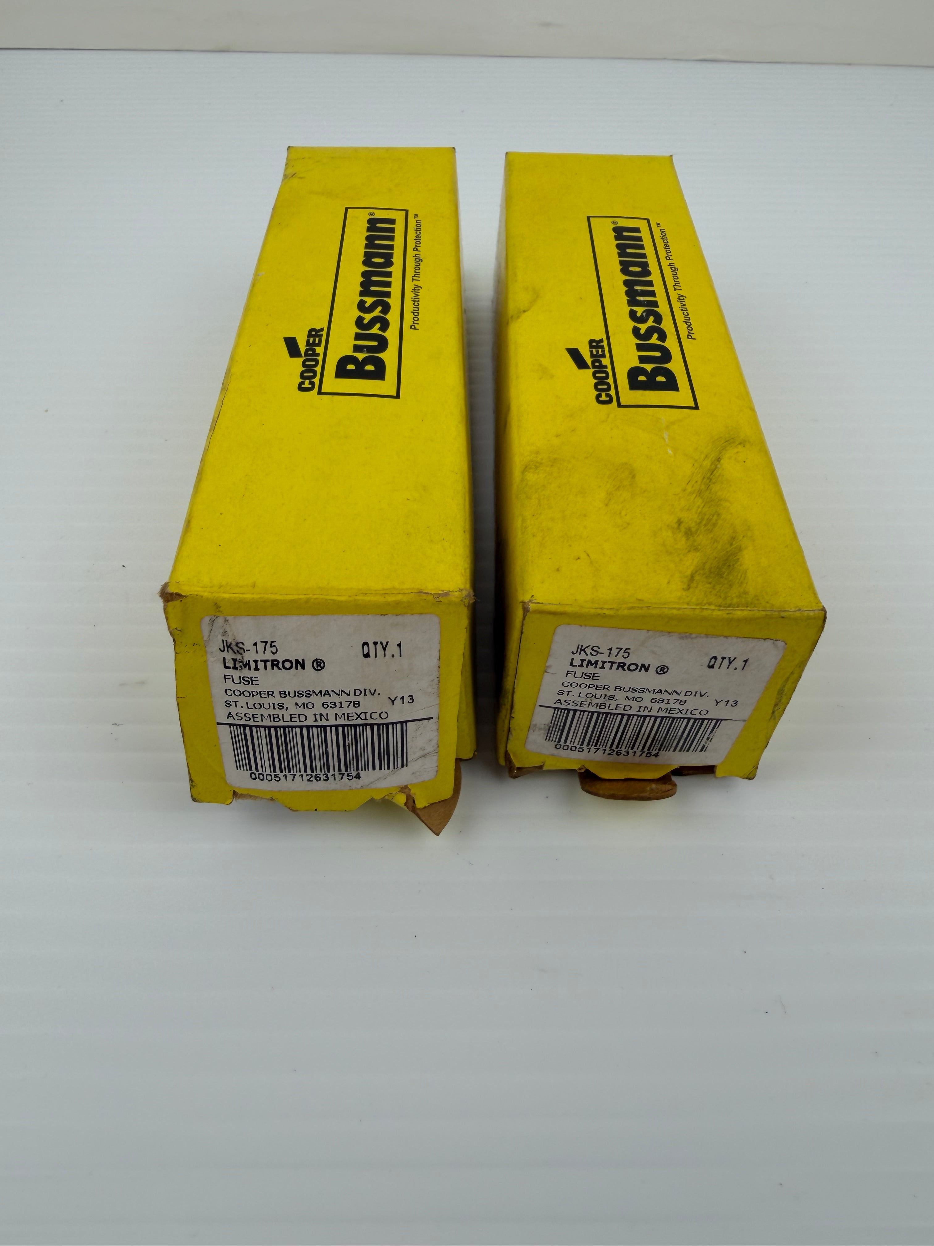 Cooper Bussmann Limitron JKS-175 Fuse Lot of 2