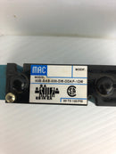 MAC 92B-BAB-000-DM-DDAP-1DM Solenoid Valve 20-120PSI With DM3A-DDAP-1DM Coil