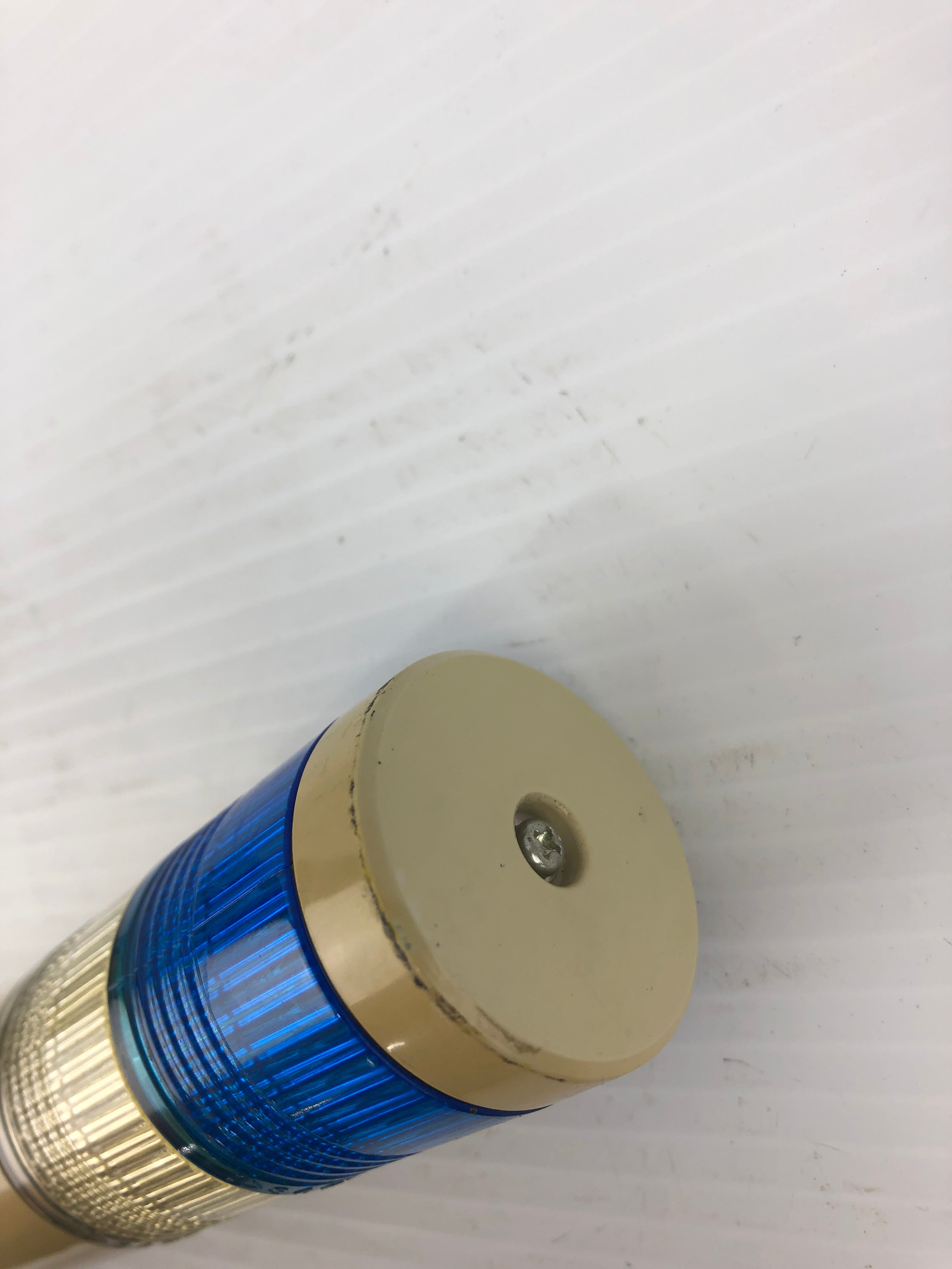 Patlite LCE Blue and Clear Signal Tower 24VAC/DC 50/60Hz 0.2A