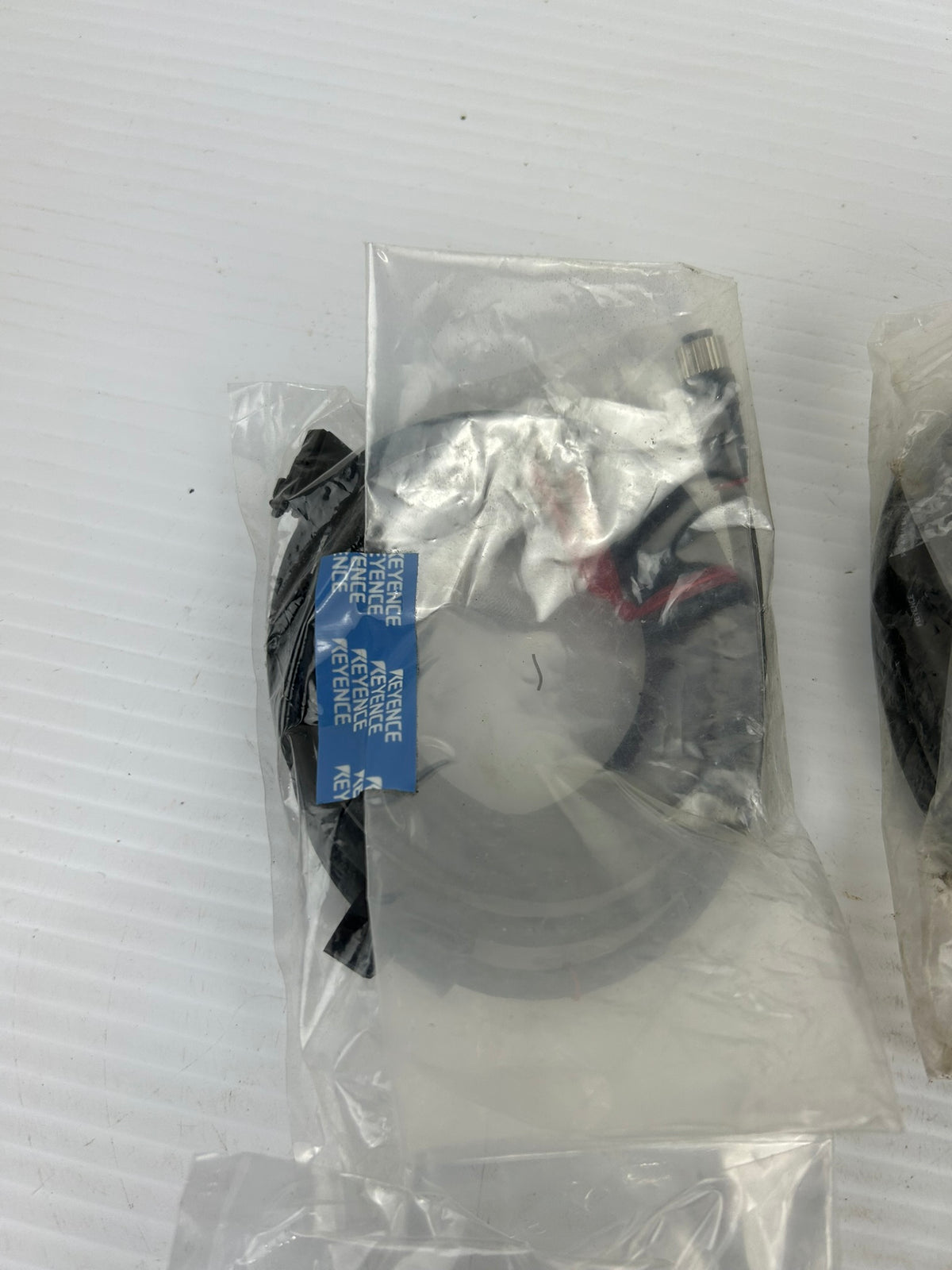 KEYENCE OP-87639 M12 Connector Cable 10M PR-G Photoelectric Sensor - Lot of 4