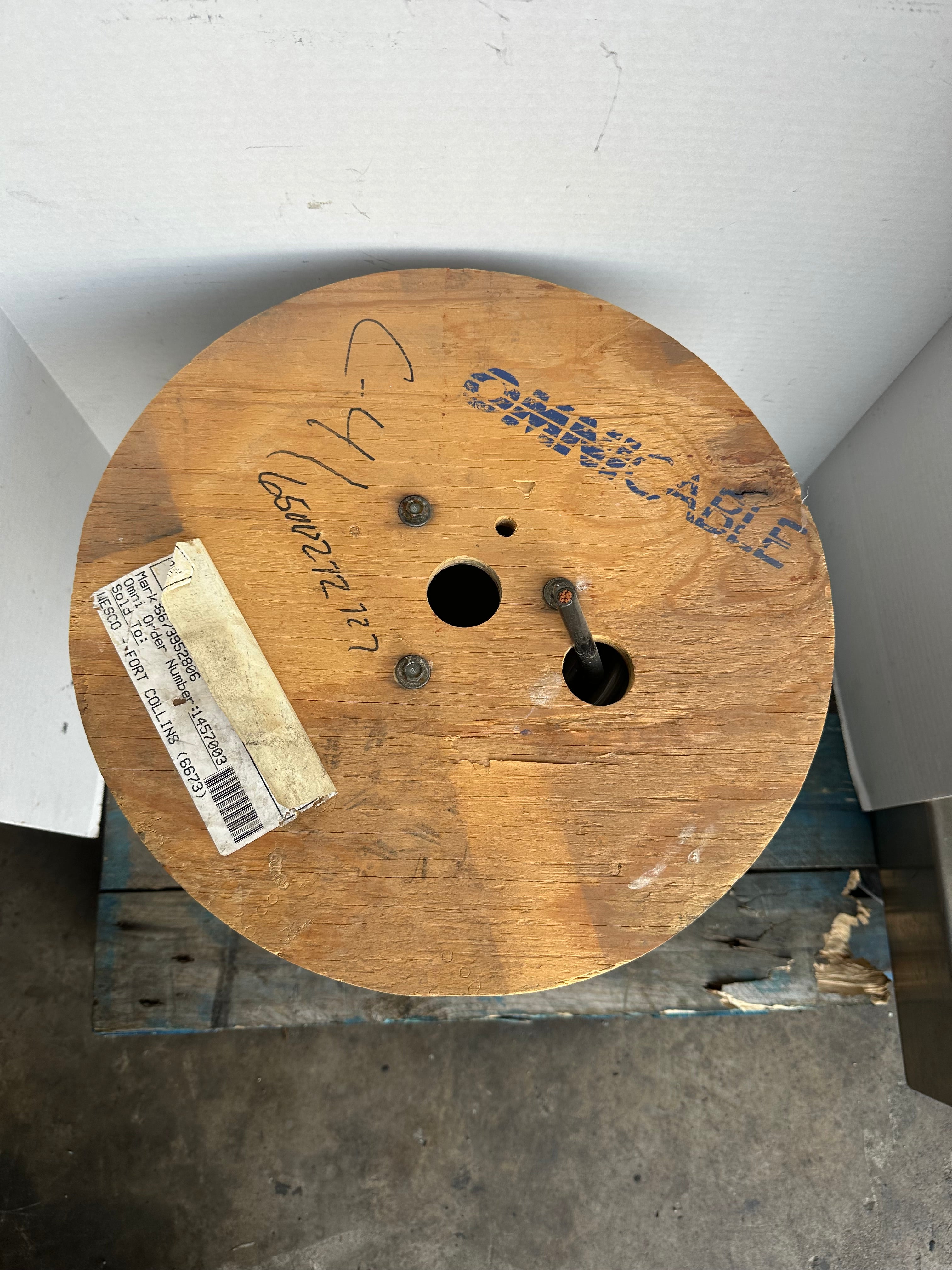 OmniCable Building Wire THW 1 AWG Insulated Copper ~250 ft