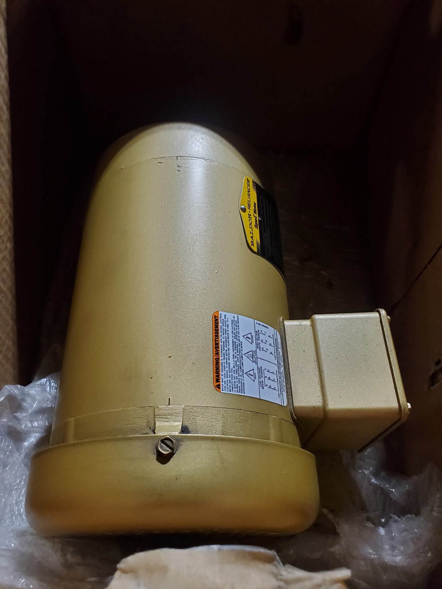 ABB Baldor Reliance CEM3558 Super-E 2HP 3PH TEFC 56C 230/460V Electric Motor