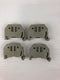 WAGO 249 Terminal Block End Stops (Lot of 4)
