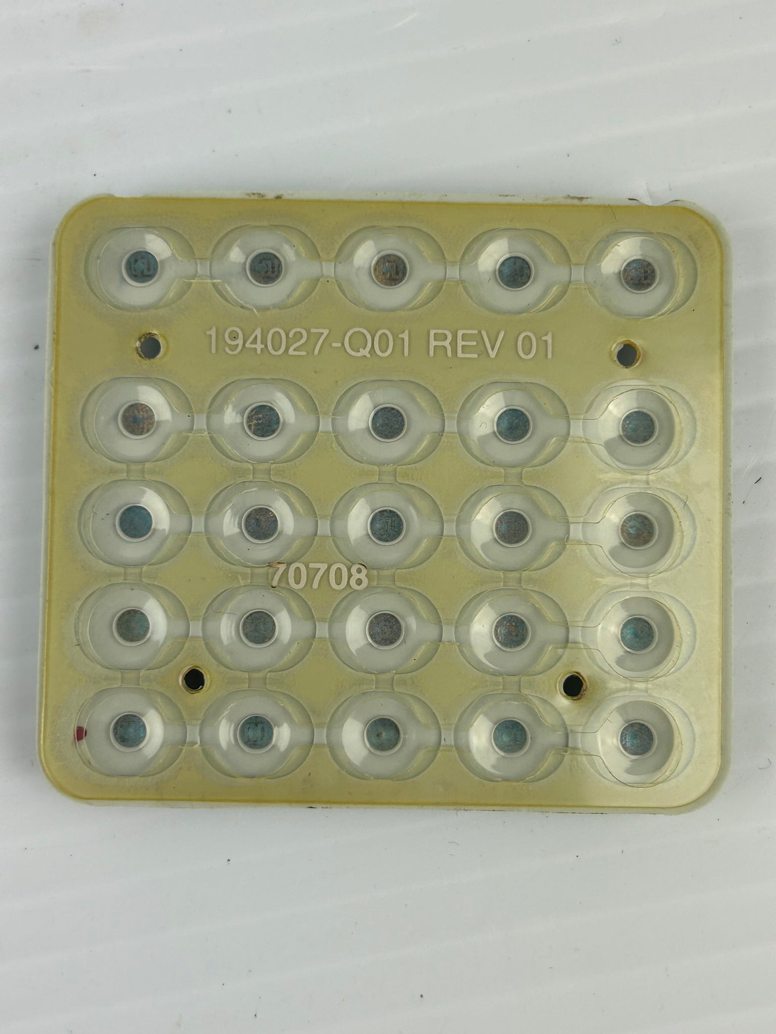 Memtron 194027-Q01 Keypad Rev 01